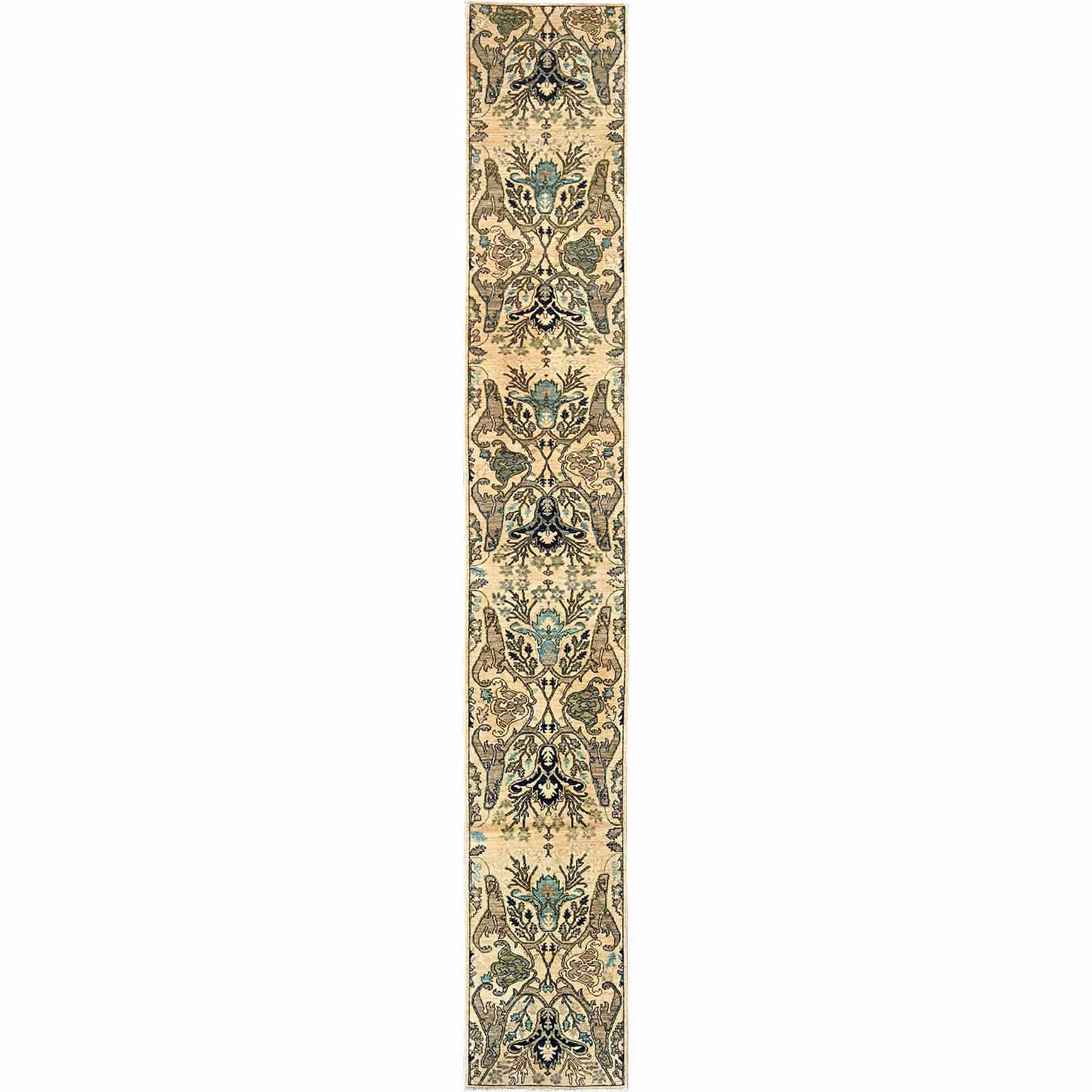 Tribal-Geometric-Hand-Knotted-Rug-8130