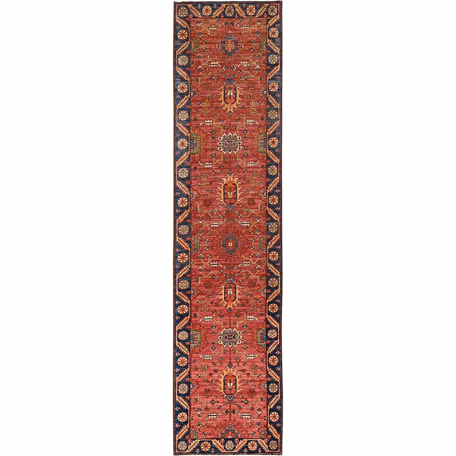 Tribal-Geometric-Hand-Knotted-Rug-8145