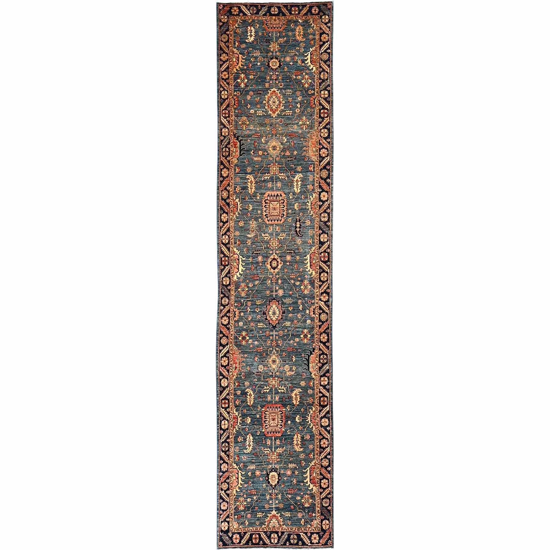 Tribal-Geometric-Hand-Knotted-Rug-8160
