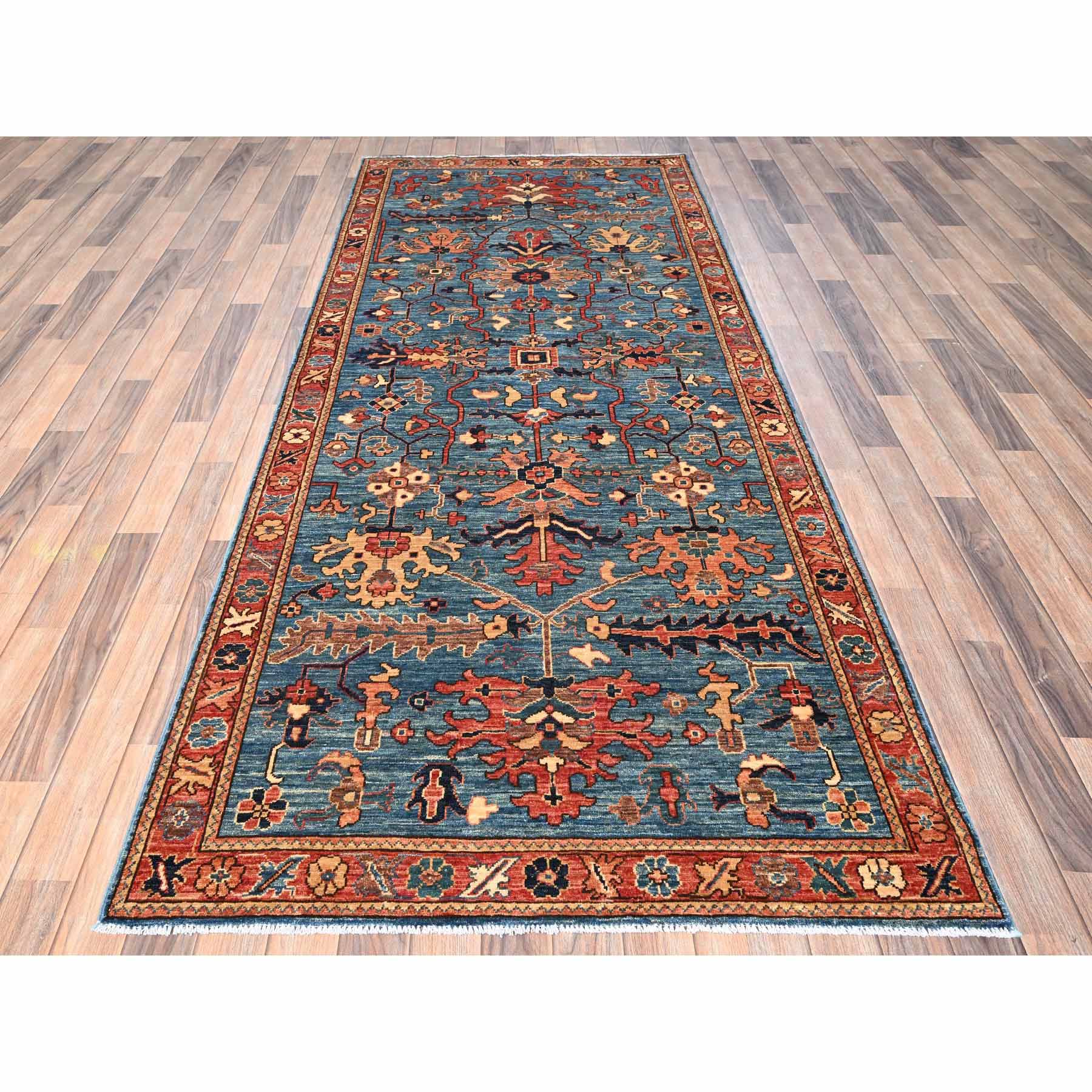 Tribal-Geometric-Hand-Knotted-Rug-8170