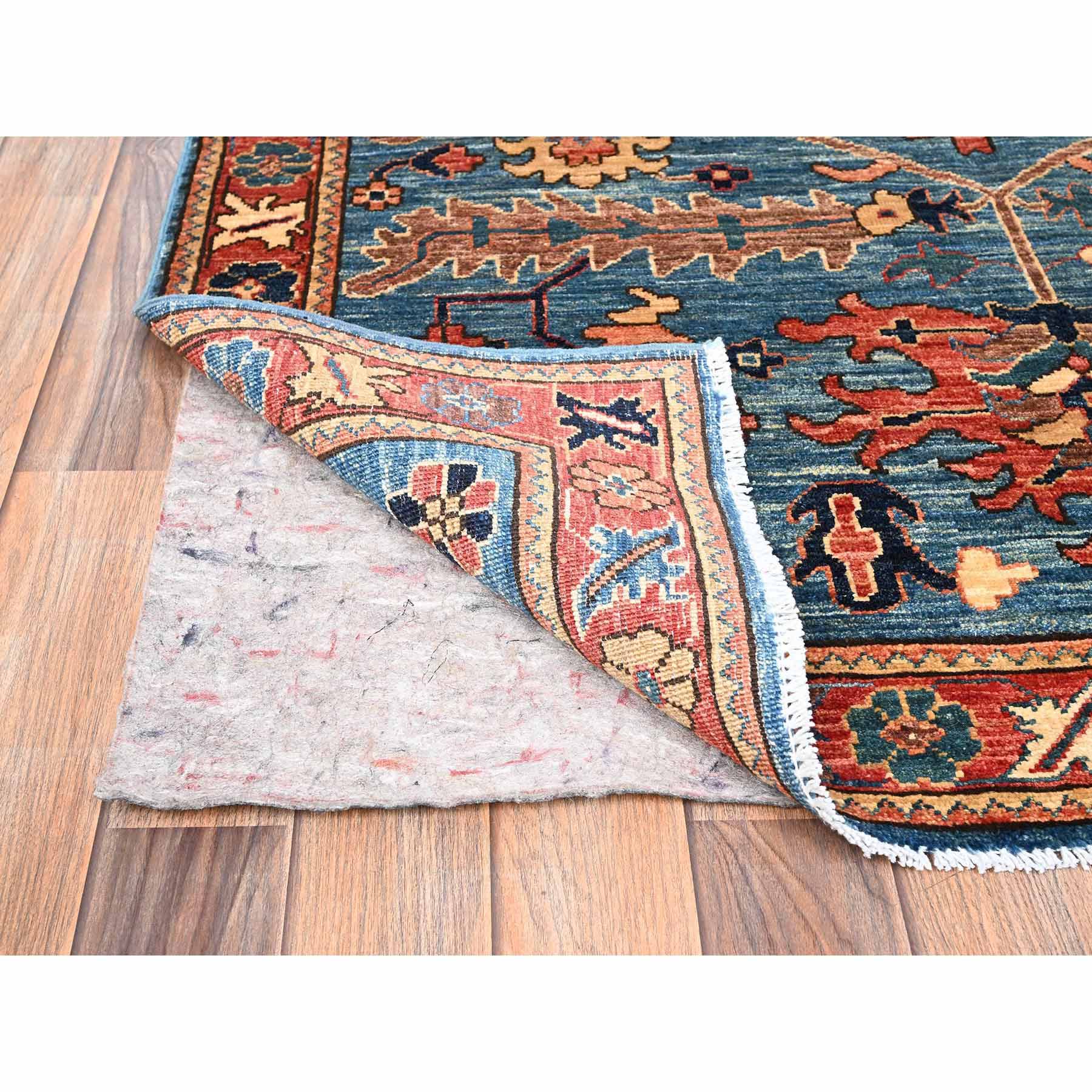 Tribal-Geometric-Hand-Knotted-Rug-8170
