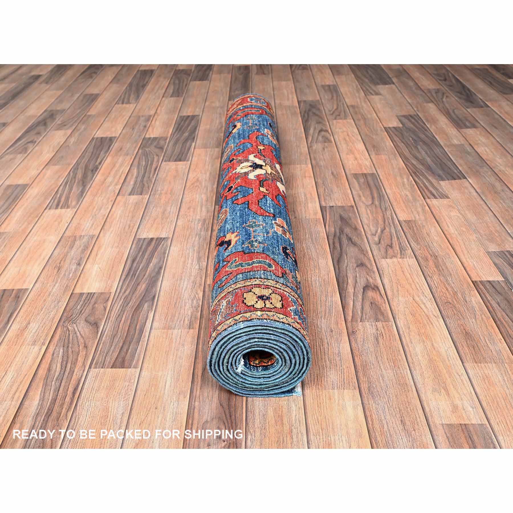 Tribal-Geometric-Hand-Knotted-Rug-8170