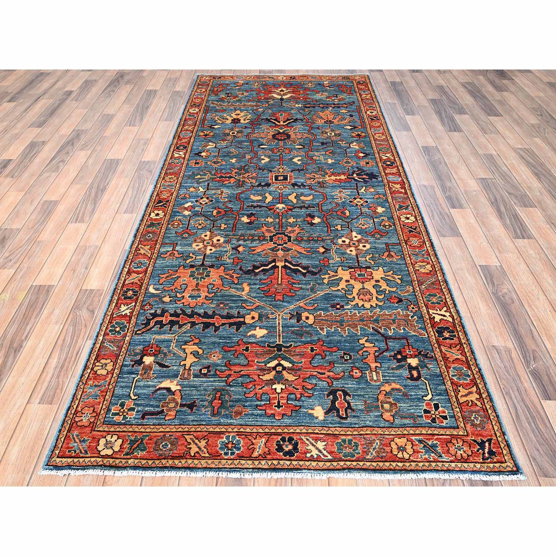 Tribal-Geometric-Hand-Knotted-Rug-8175