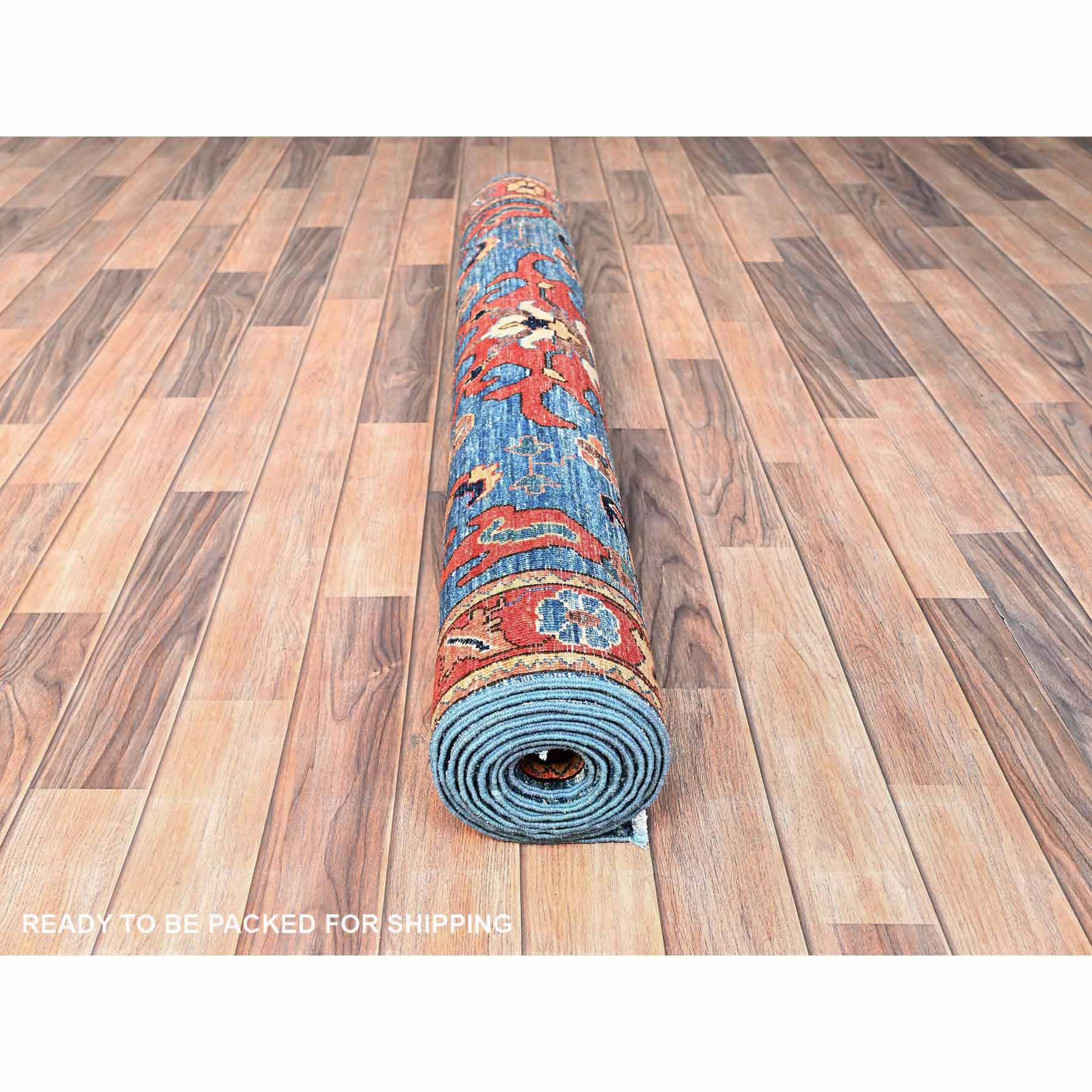 Tribal-Geometric-Hand-Knotted-Rug-8175