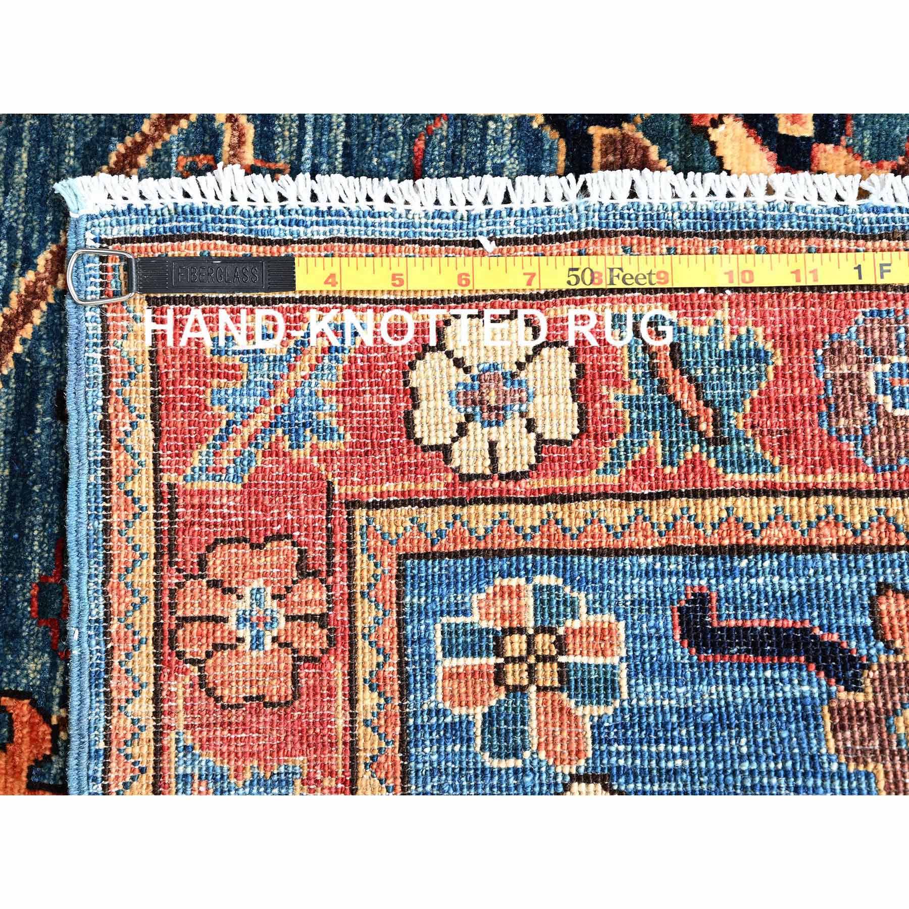 Tribal-Geometric-Hand-Knotted-Rug-8175