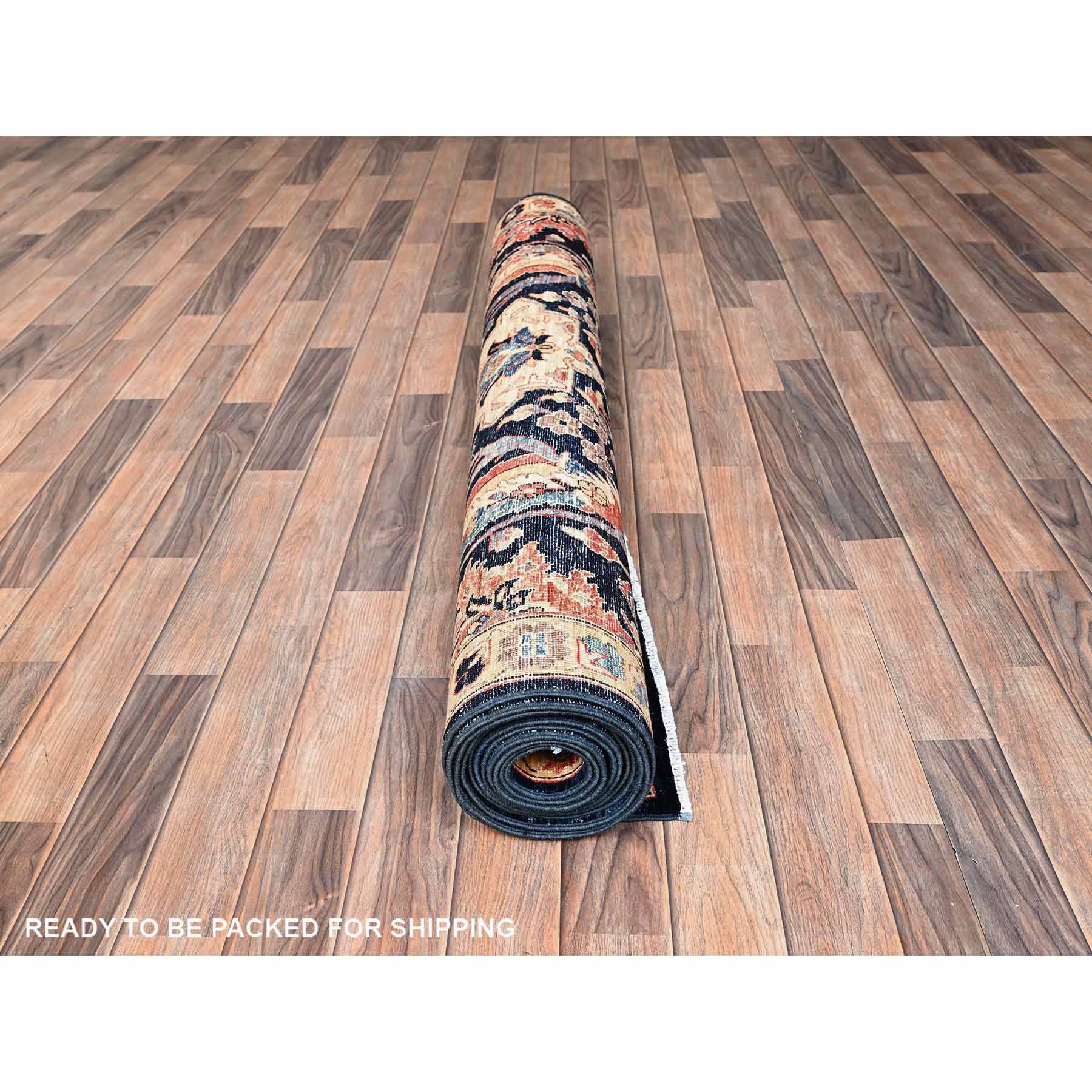 Tribal-Geometric-Hand-Knotted-Rug-8190