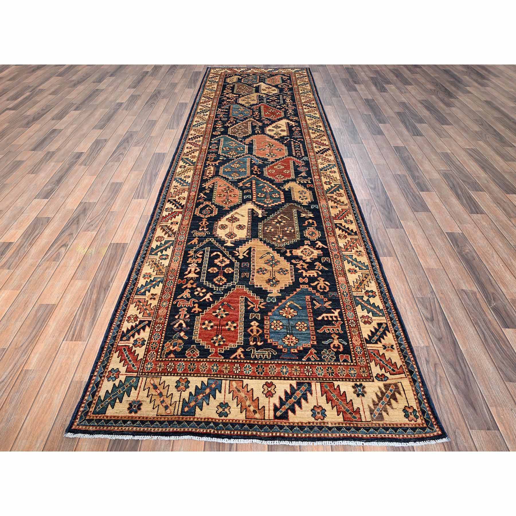 Tribal-Geometric-Hand-Knotted-Rug-8205