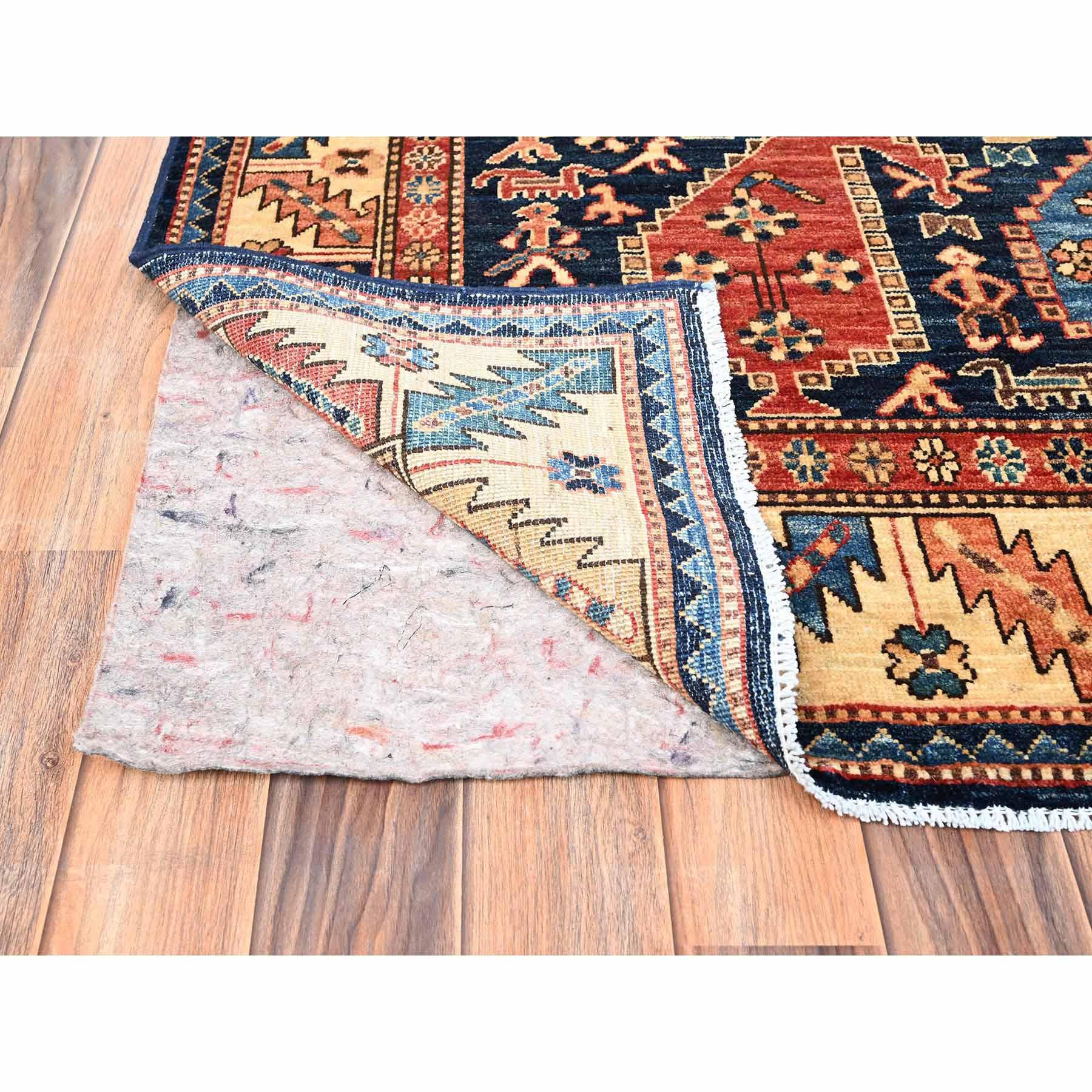 Tribal-Geometric-Hand-Knotted-Rug-8205