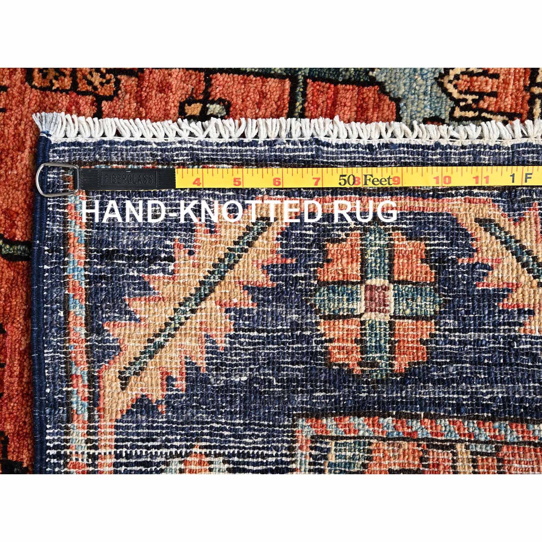 Tribal-Geometric-Hand-Knotted-Rug-8210