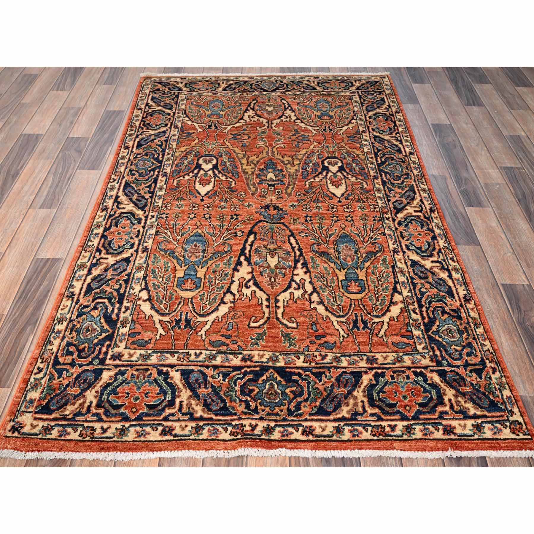 Tribal-Geometric-Hand-Knotted-Rug-8225