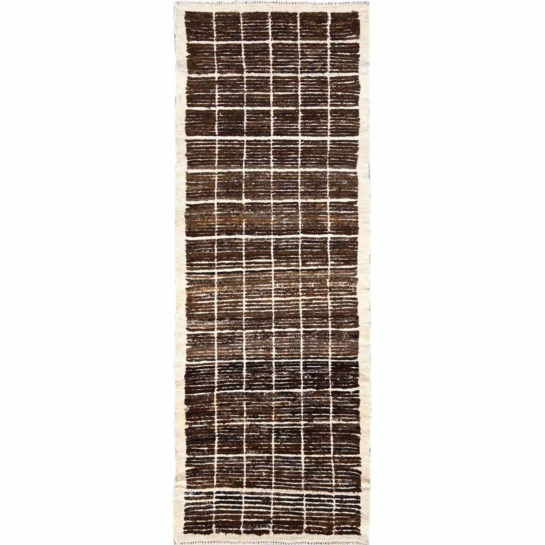 Tribal-Geometric-Hand-Knotted-Rug-8830