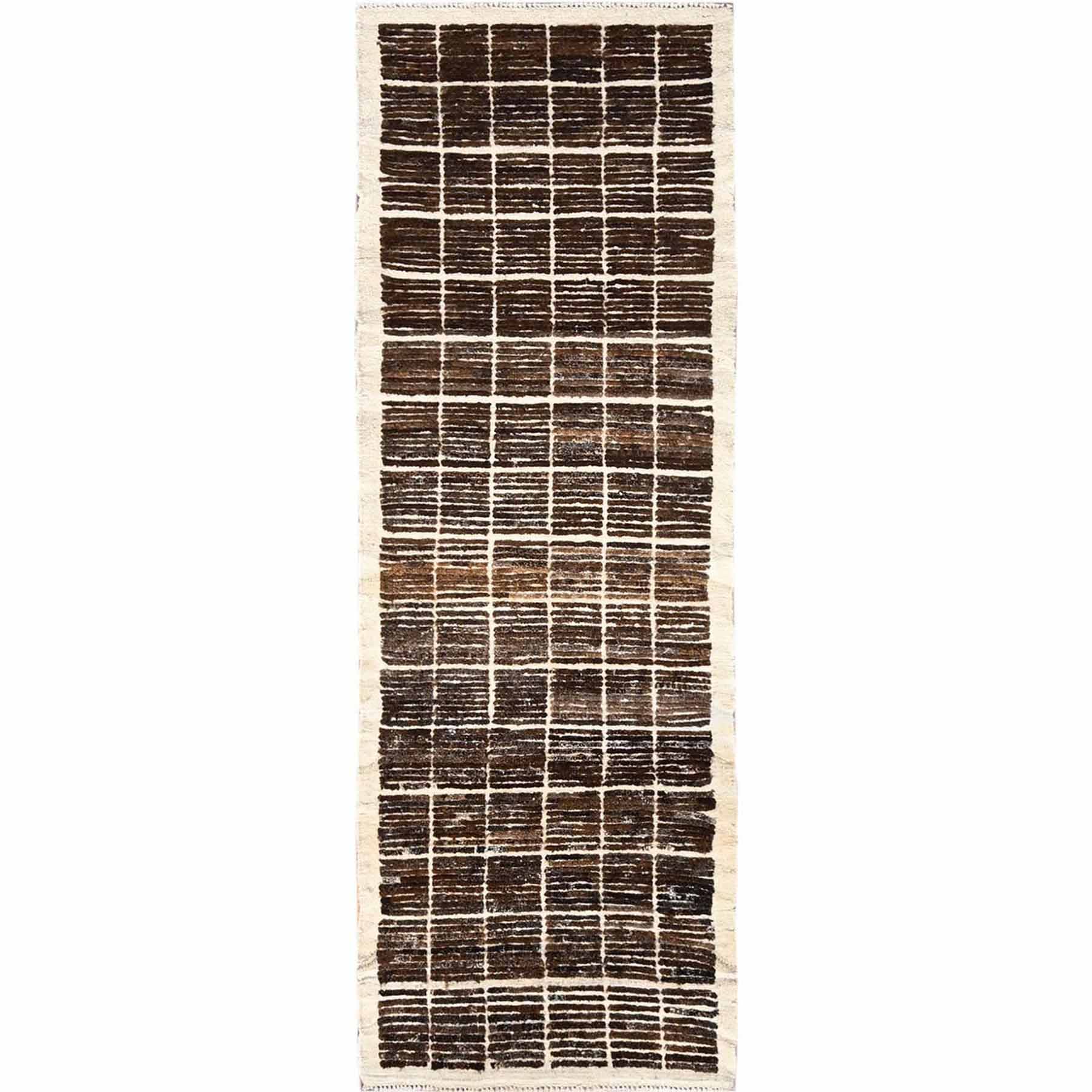 Tribal-Geometric-Hand-Knotted-Rug-8840