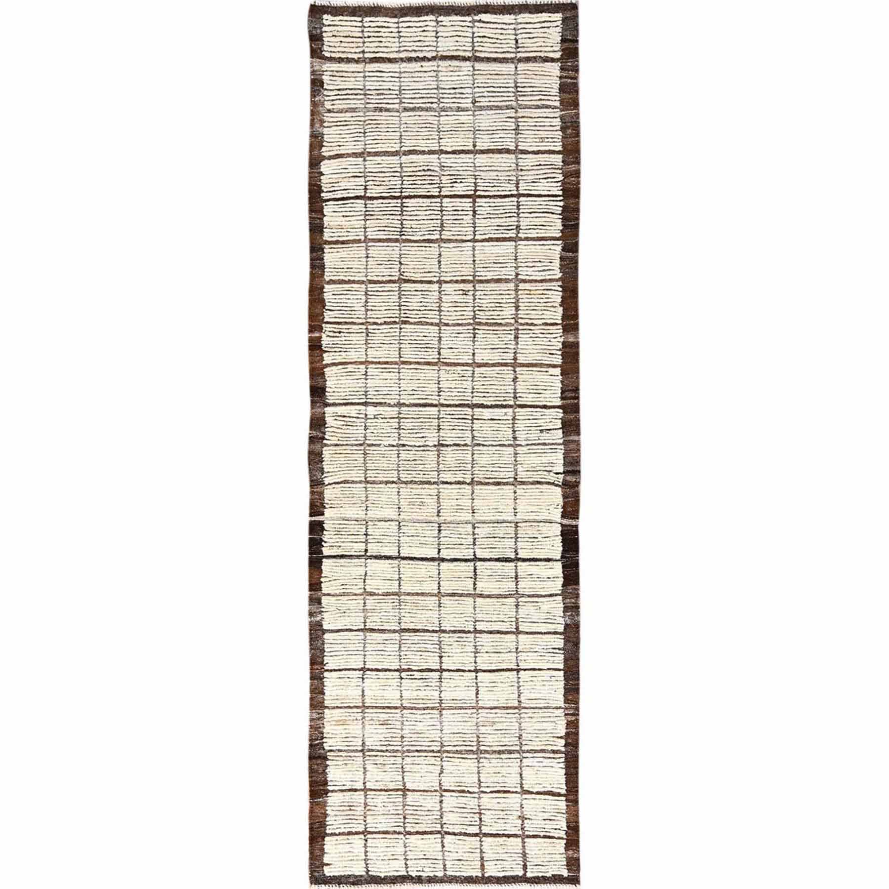 Tribal-Geometric-Hand-Knotted-Rug-8850