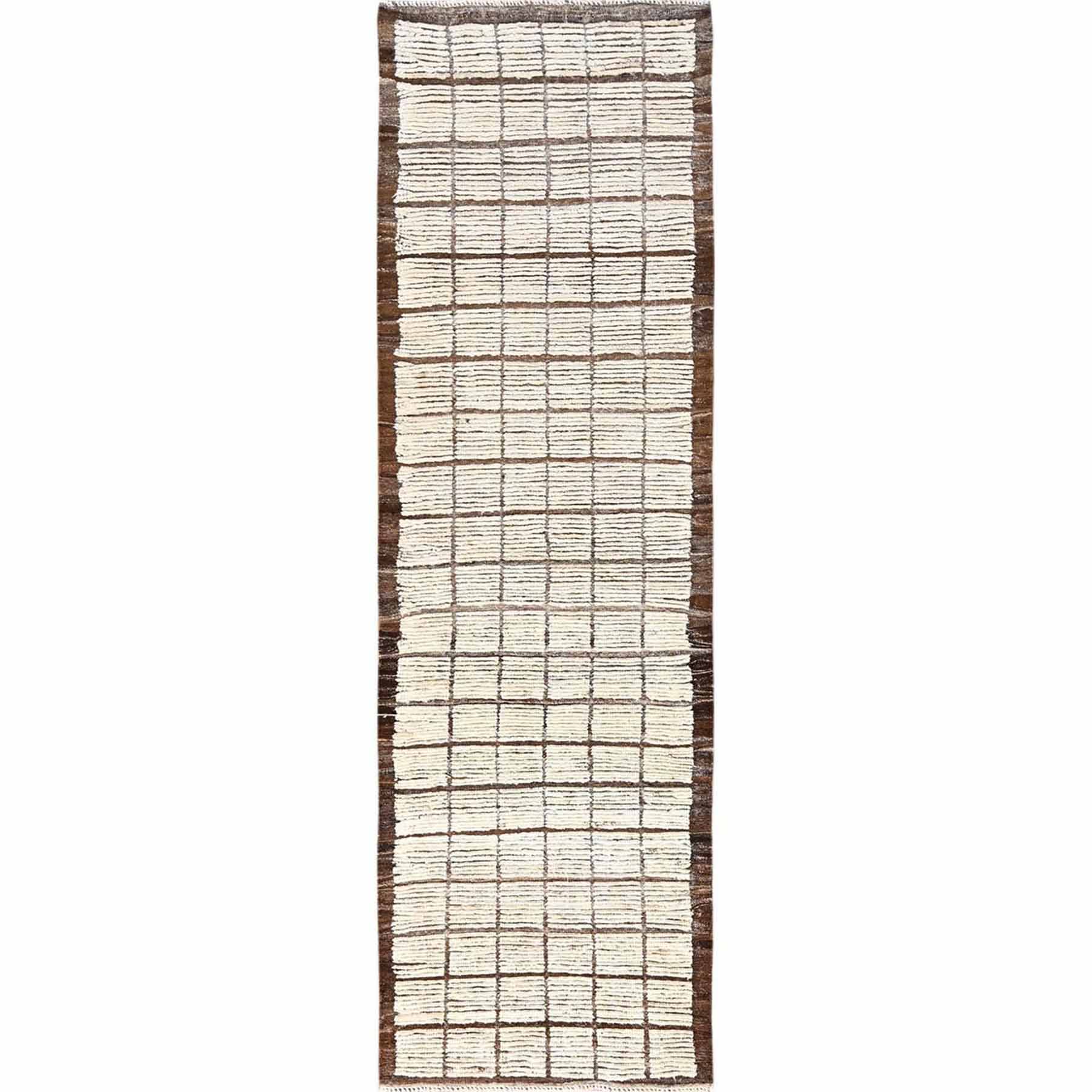 Tribal-Geometric-Hand-Knotted-Rug-8855
