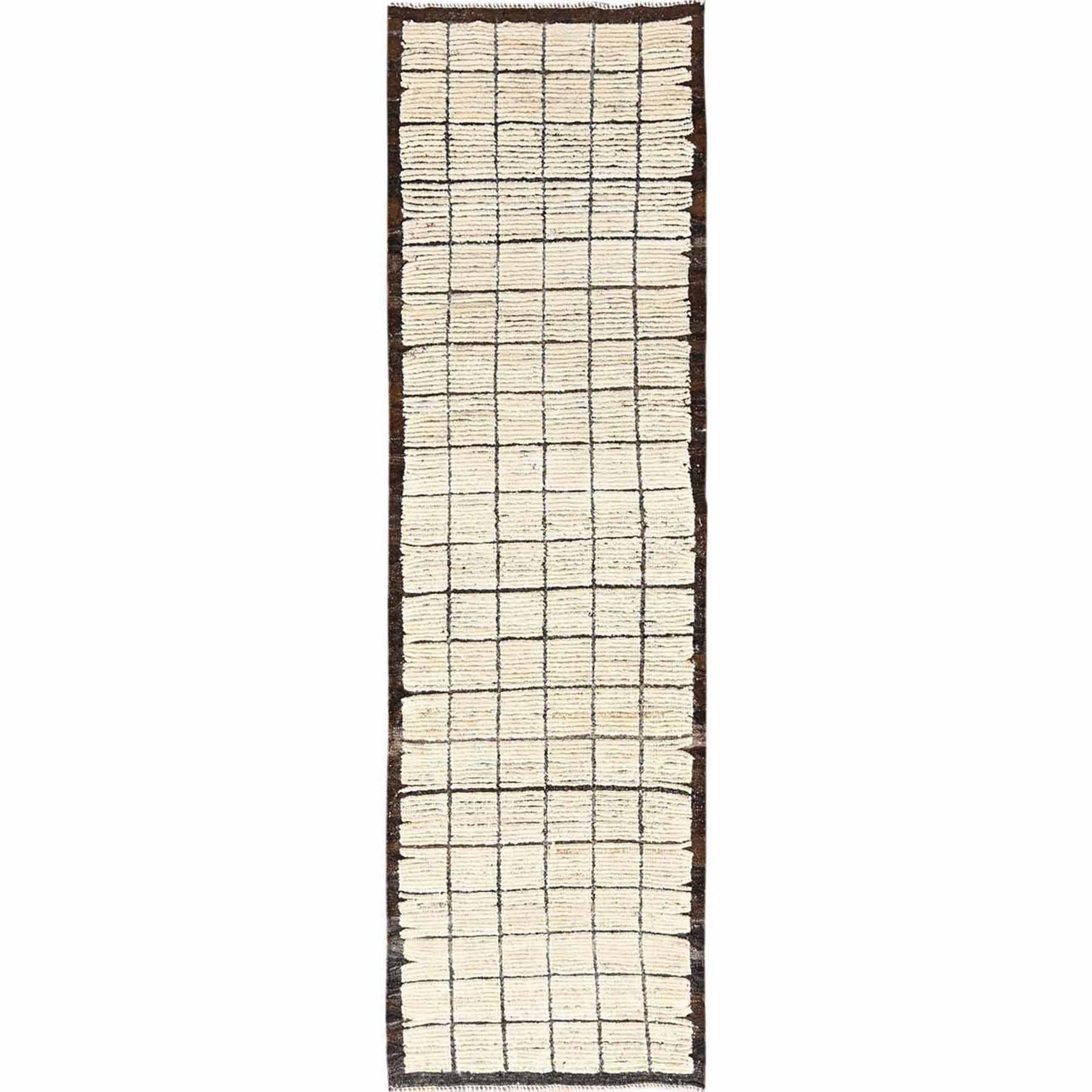 Tribal-Geometric-Hand-Knotted-Rug-8860