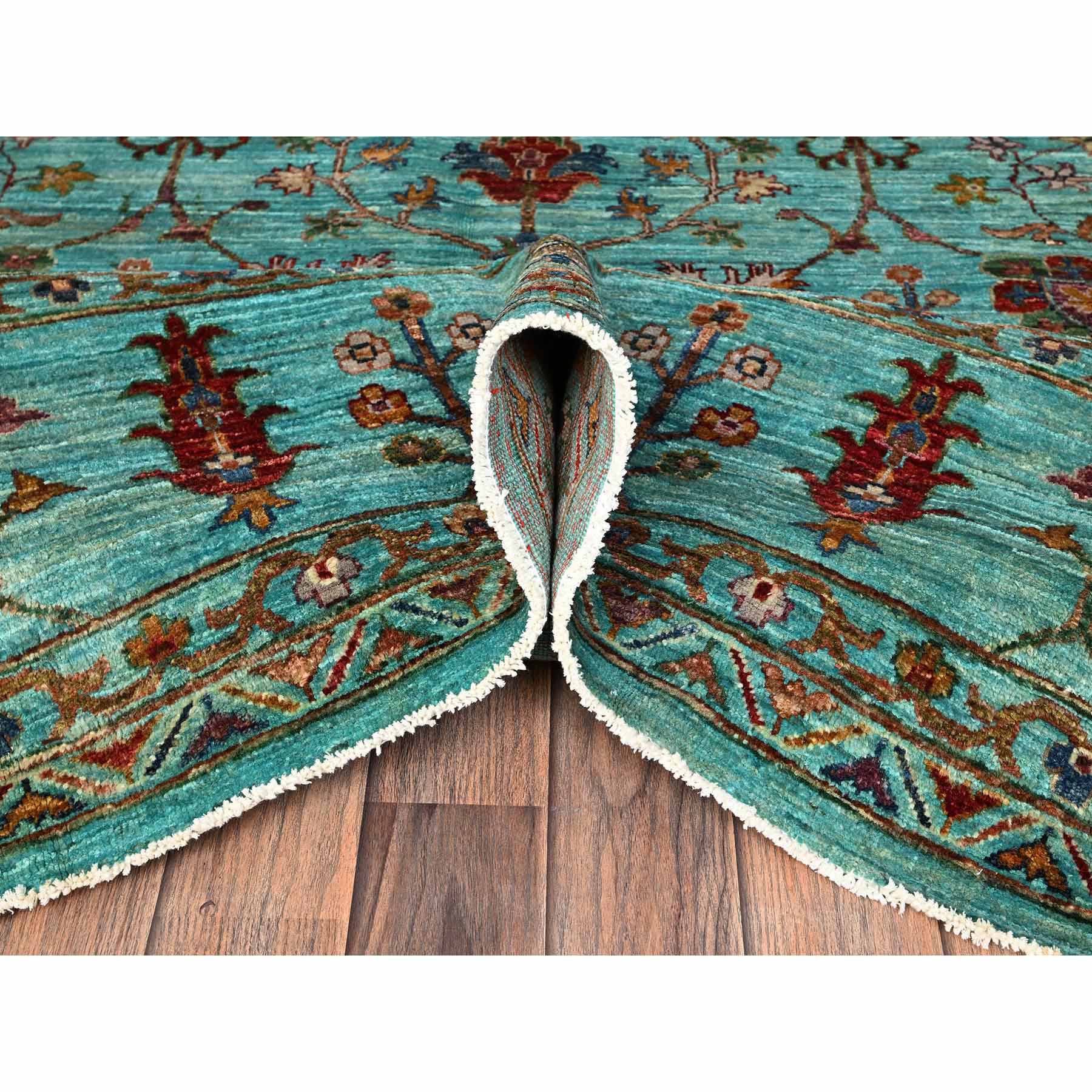 Tribal-Geometric-Hand-Knotted-Rug-9070
