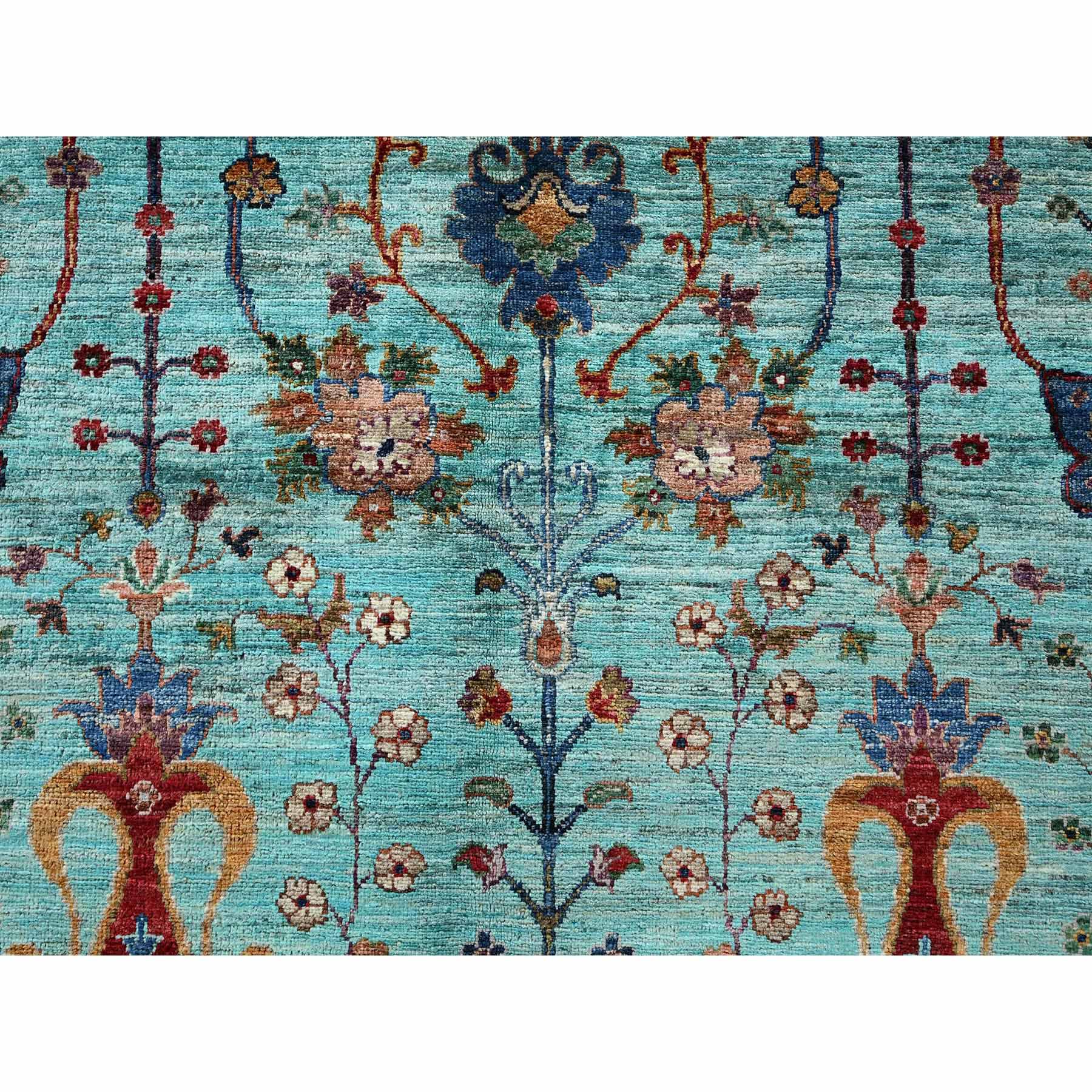 Tribal-Geometric-Hand-Knotted-Rug-9070