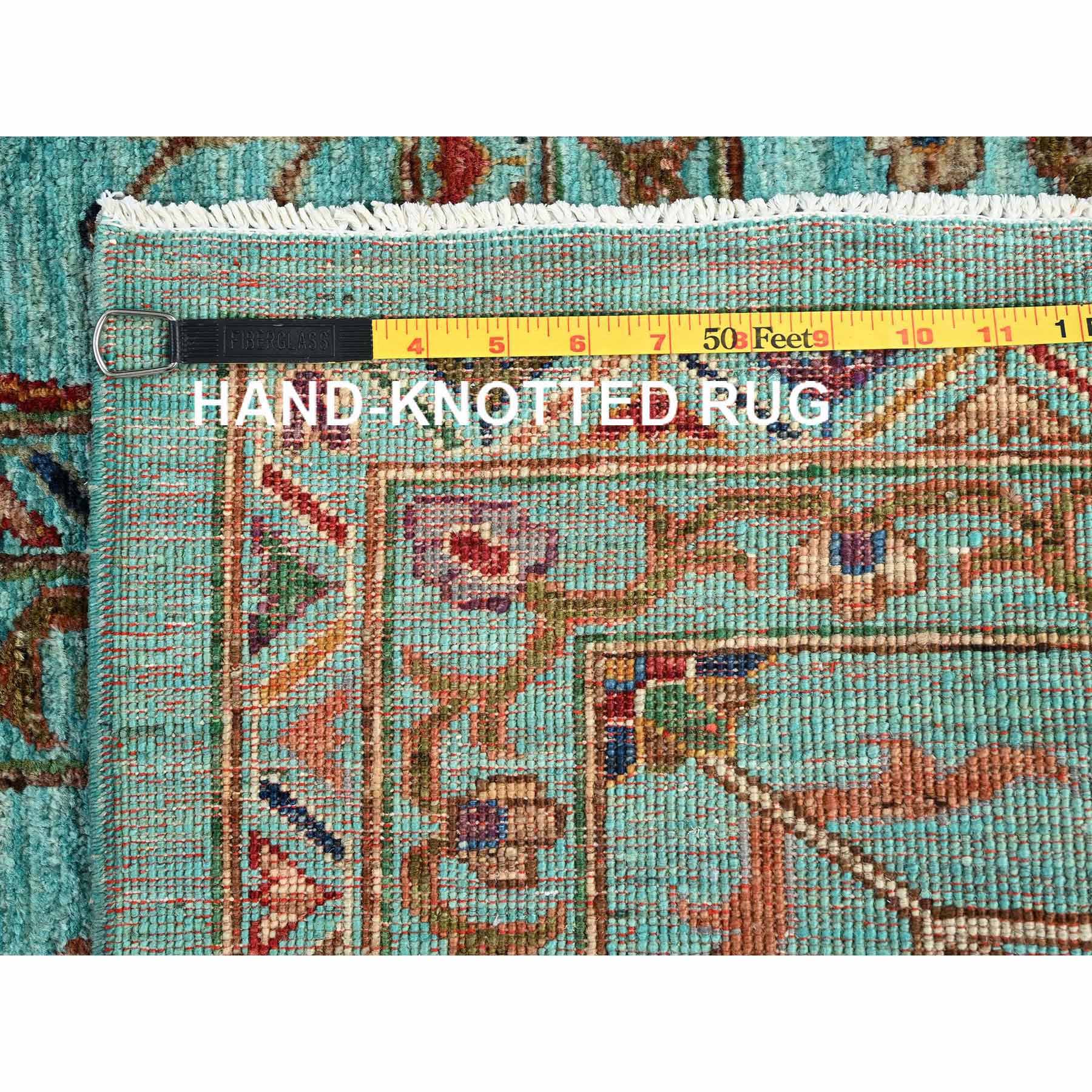 Tribal-Geometric-Hand-Knotted-Rug-9070