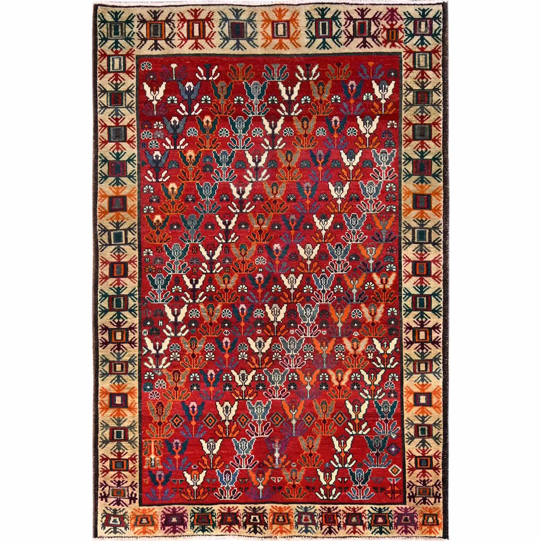 Vintage-Hand-Knotted-Rug-7850