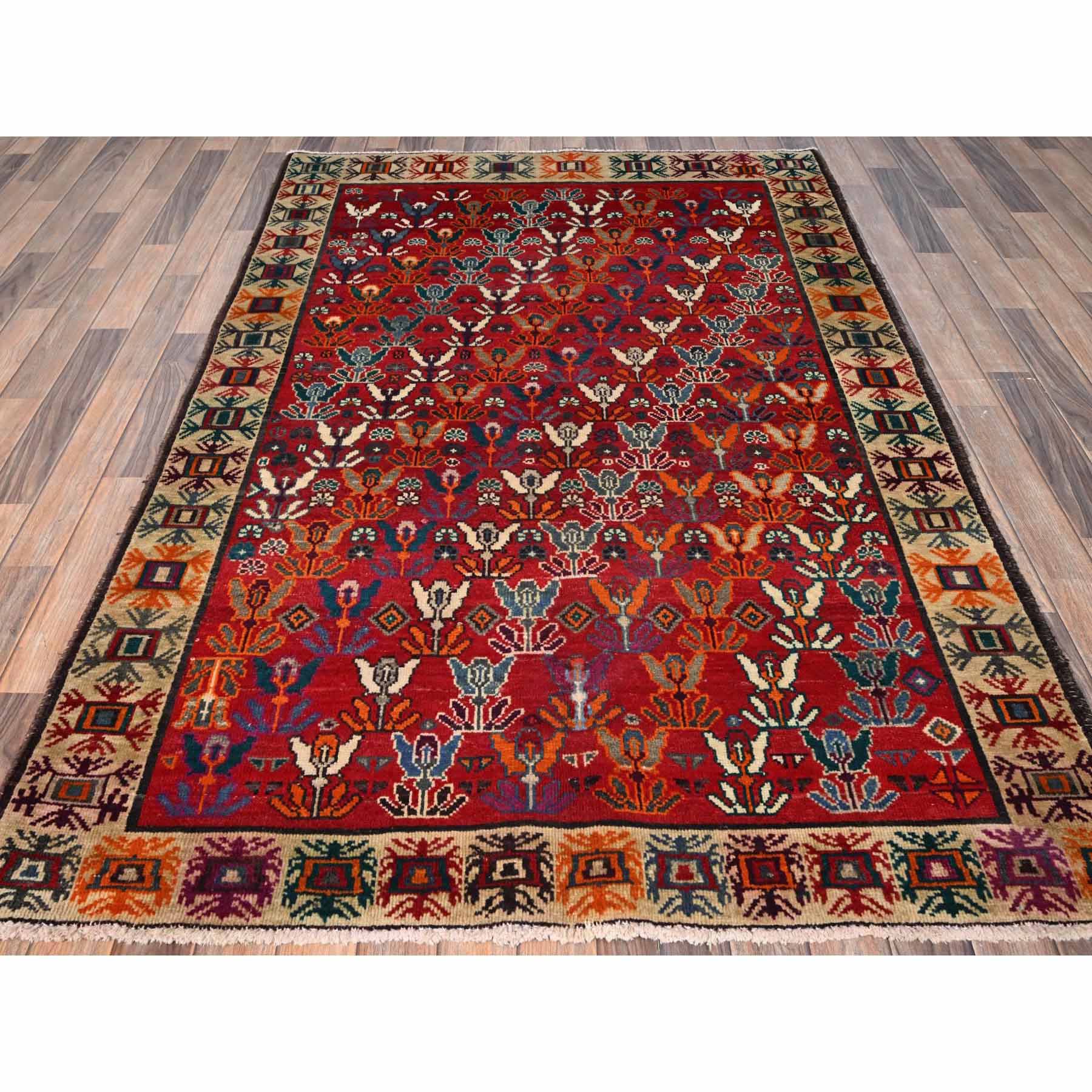 Vintage-Hand-Knotted-Rug-7850