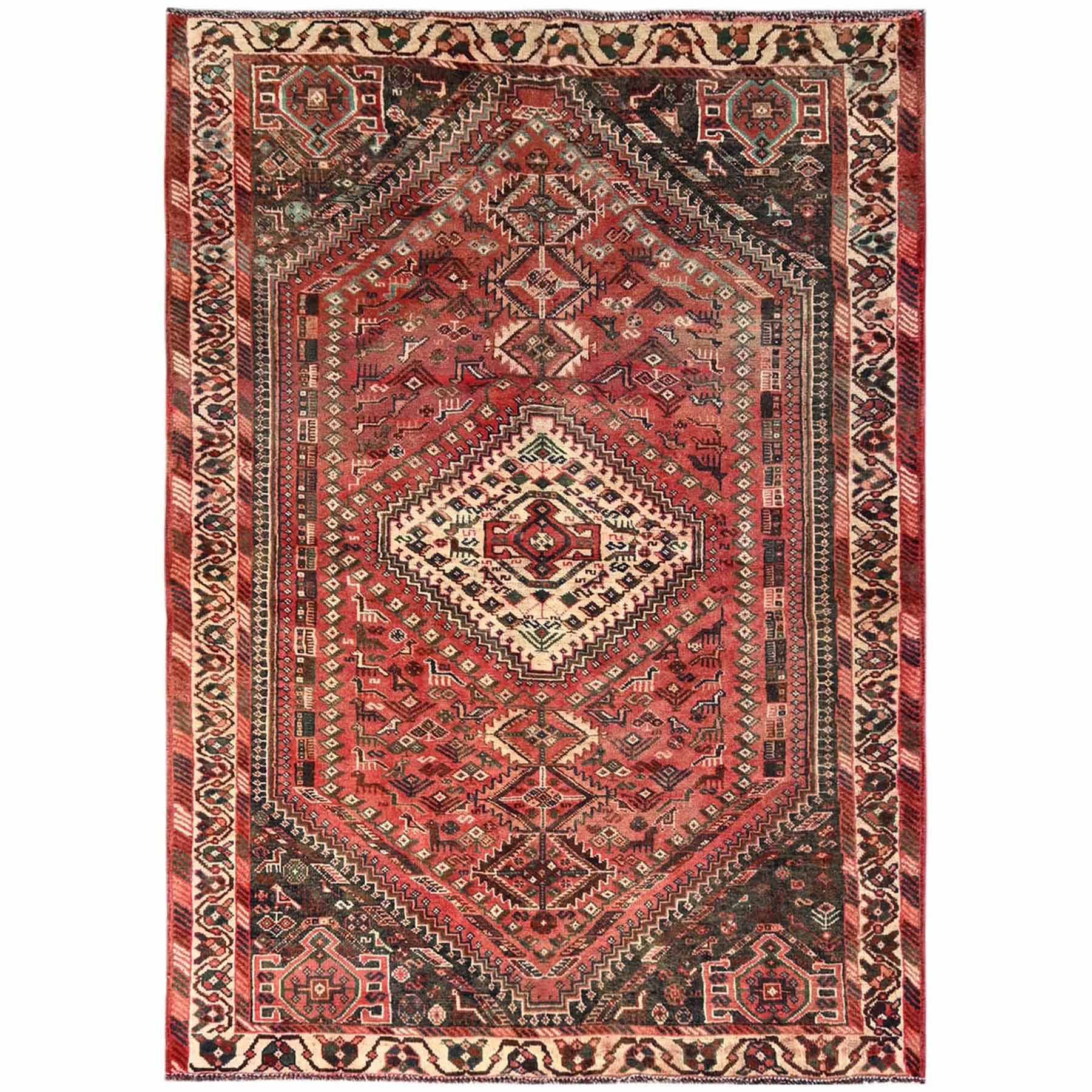 Vintage-Hand-Knotted-Rug-7865