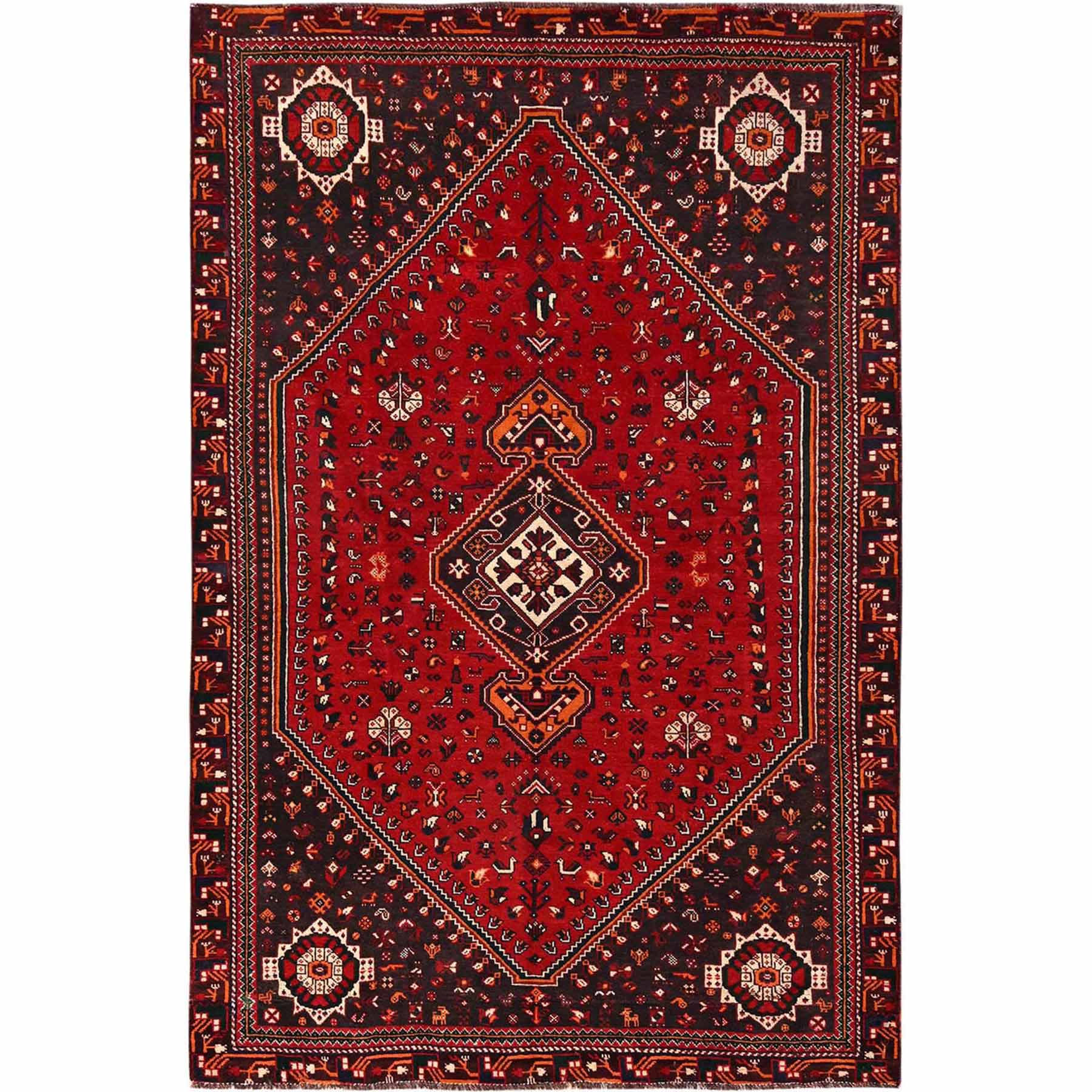Vintage-Hand-Knotted-Rug-7905