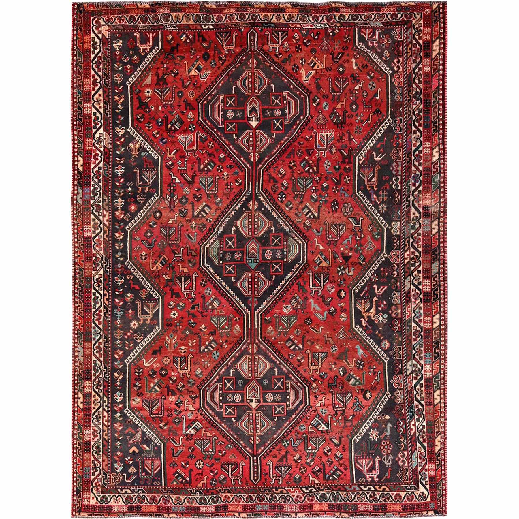Vintage-Hand-Knotted-Rug-7910