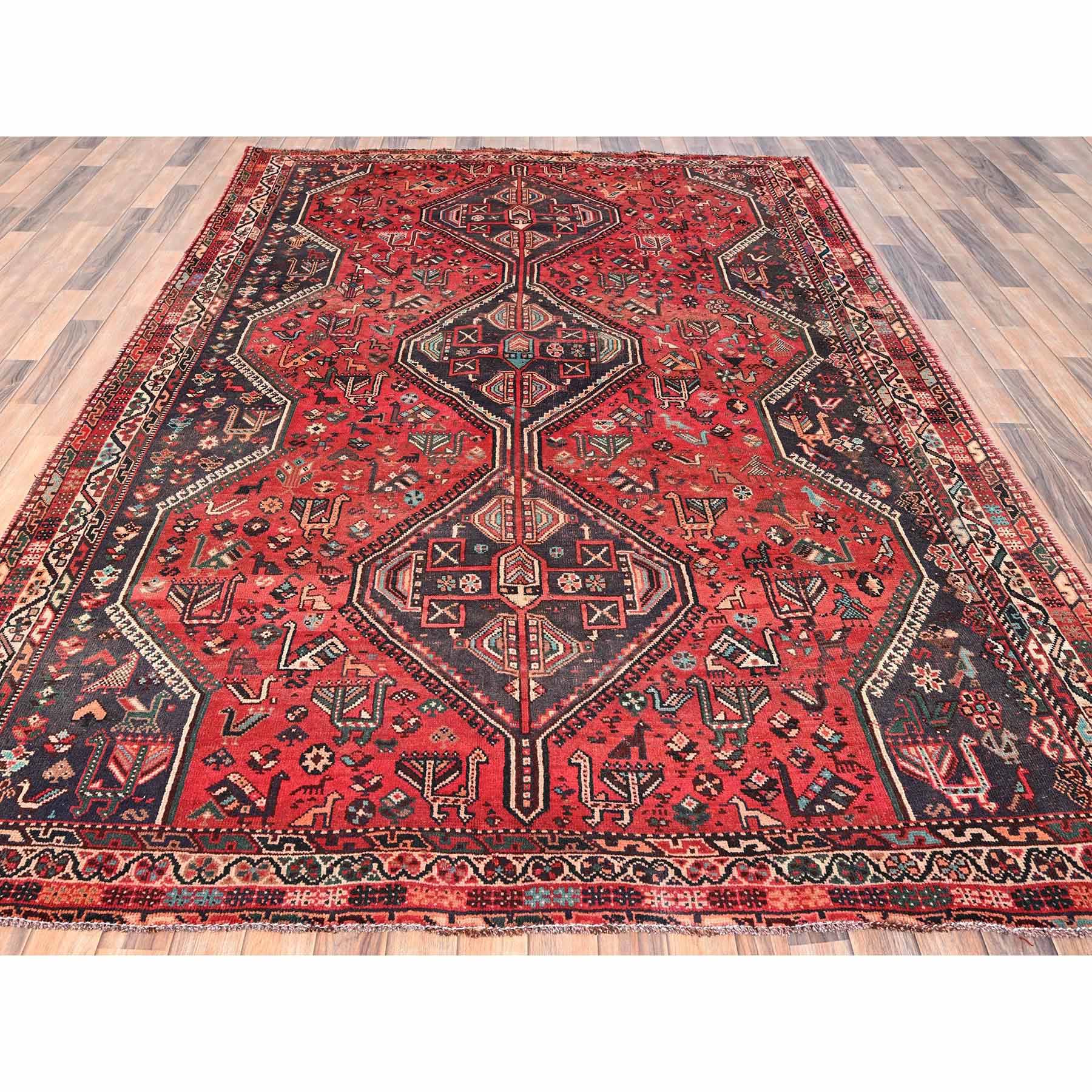 Vintage-Hand-Knotted-Rug-7910
