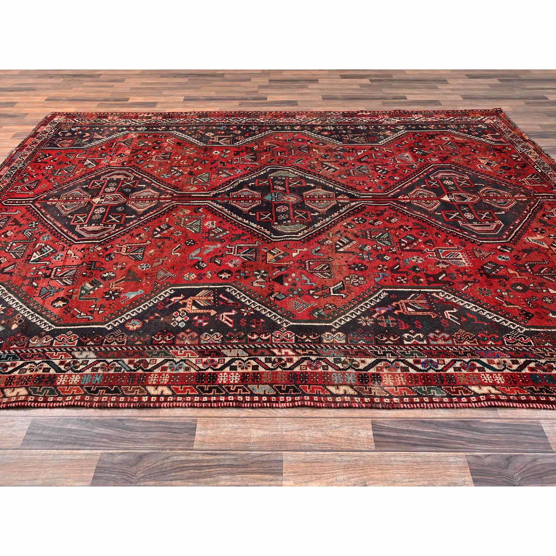 Vintage-Hand-Knotted-Rug-7910
