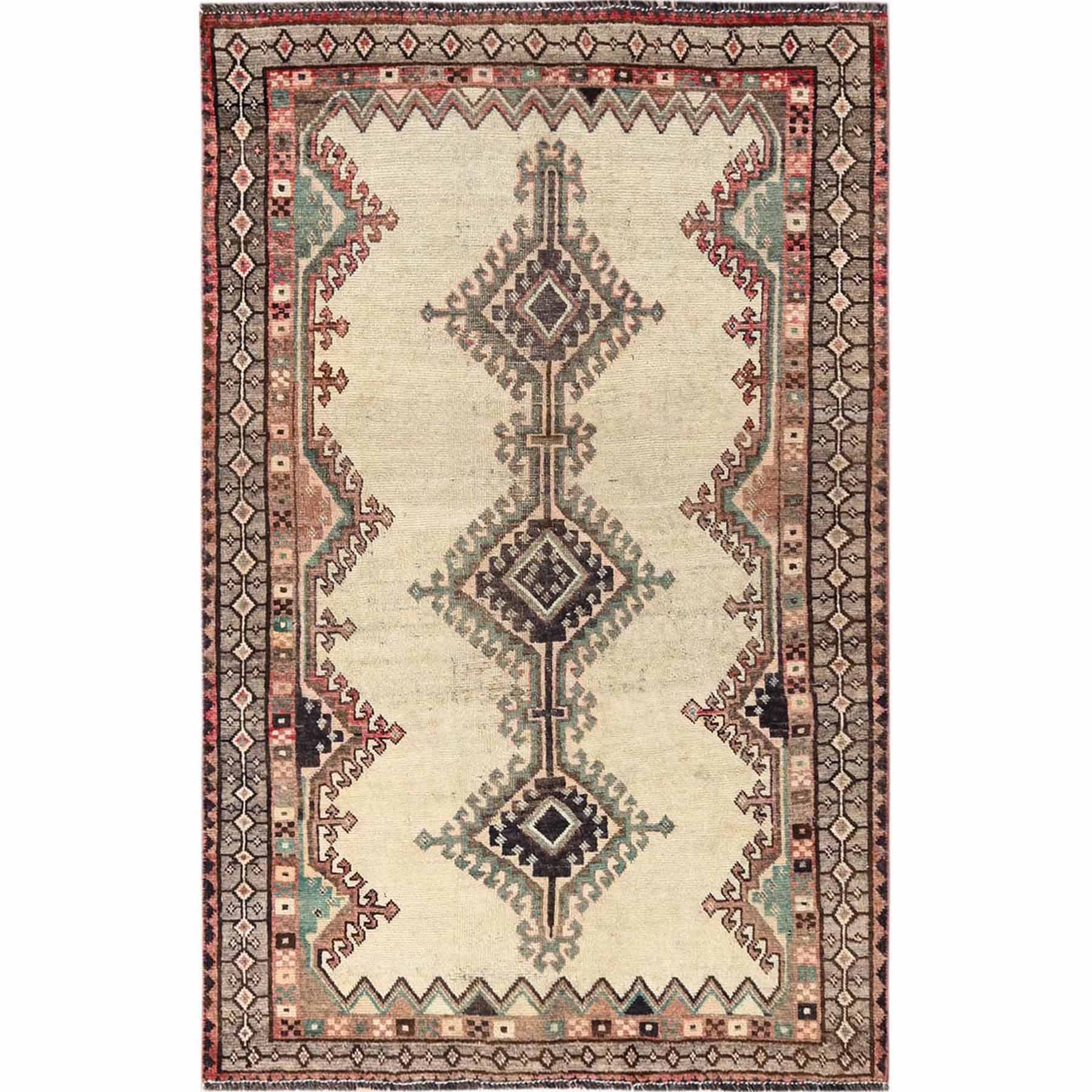 Vintage-Hand-Knotted-Rug-9045