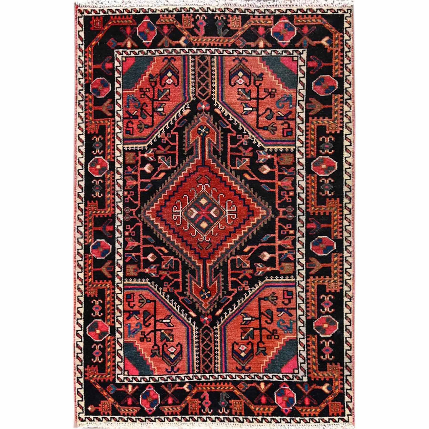 Vintage-Hand-Knotted-Rug-9320