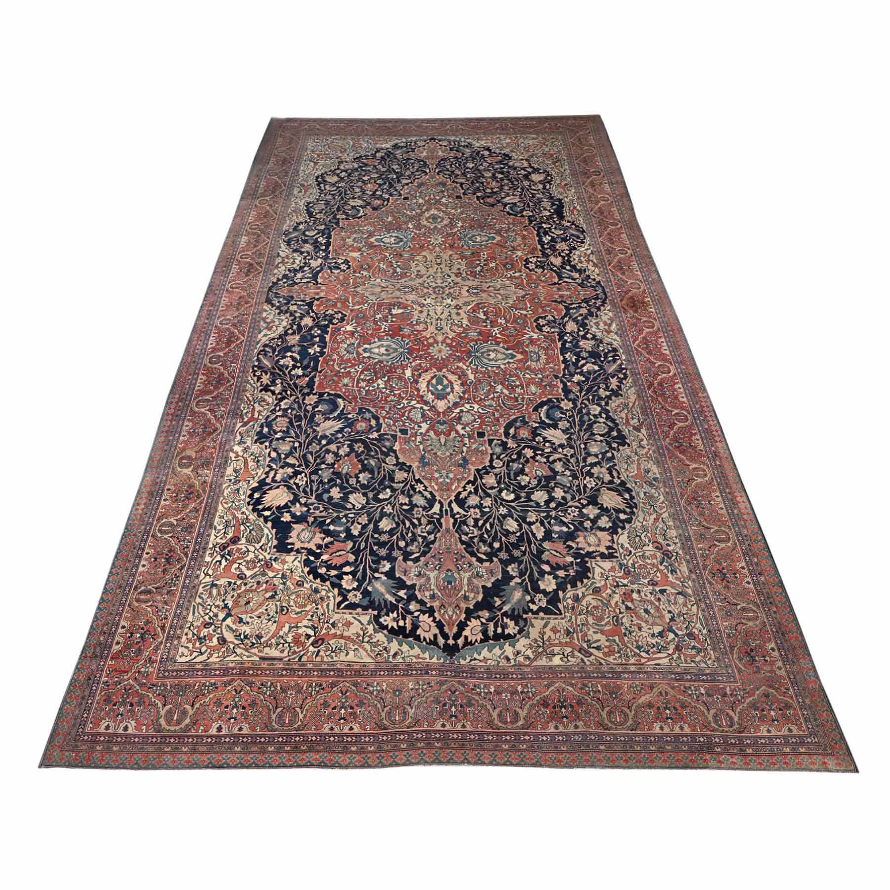 Antique-Hand-Knotted-Rug-10395