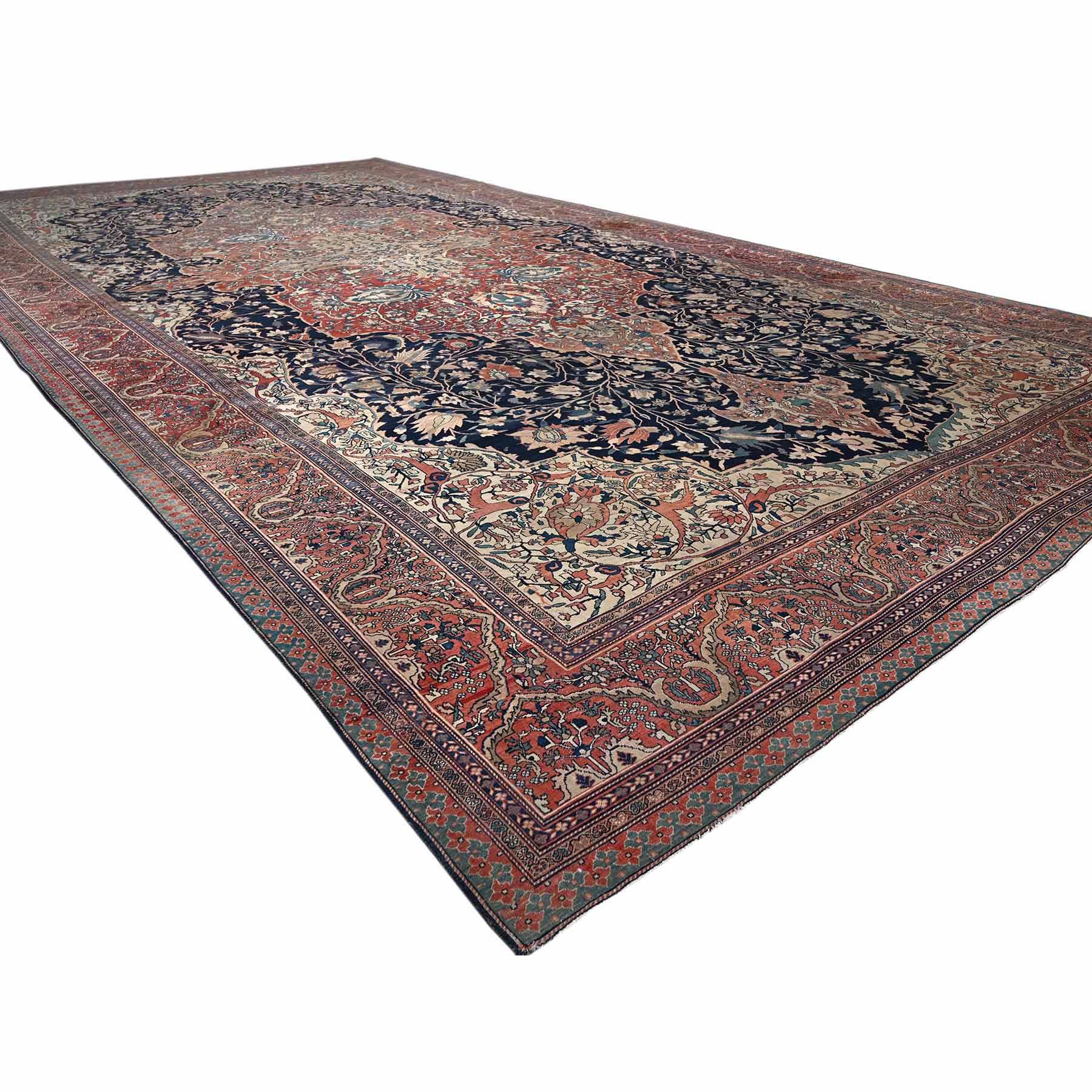 Antique-Hand-Knotted-Rug-10395