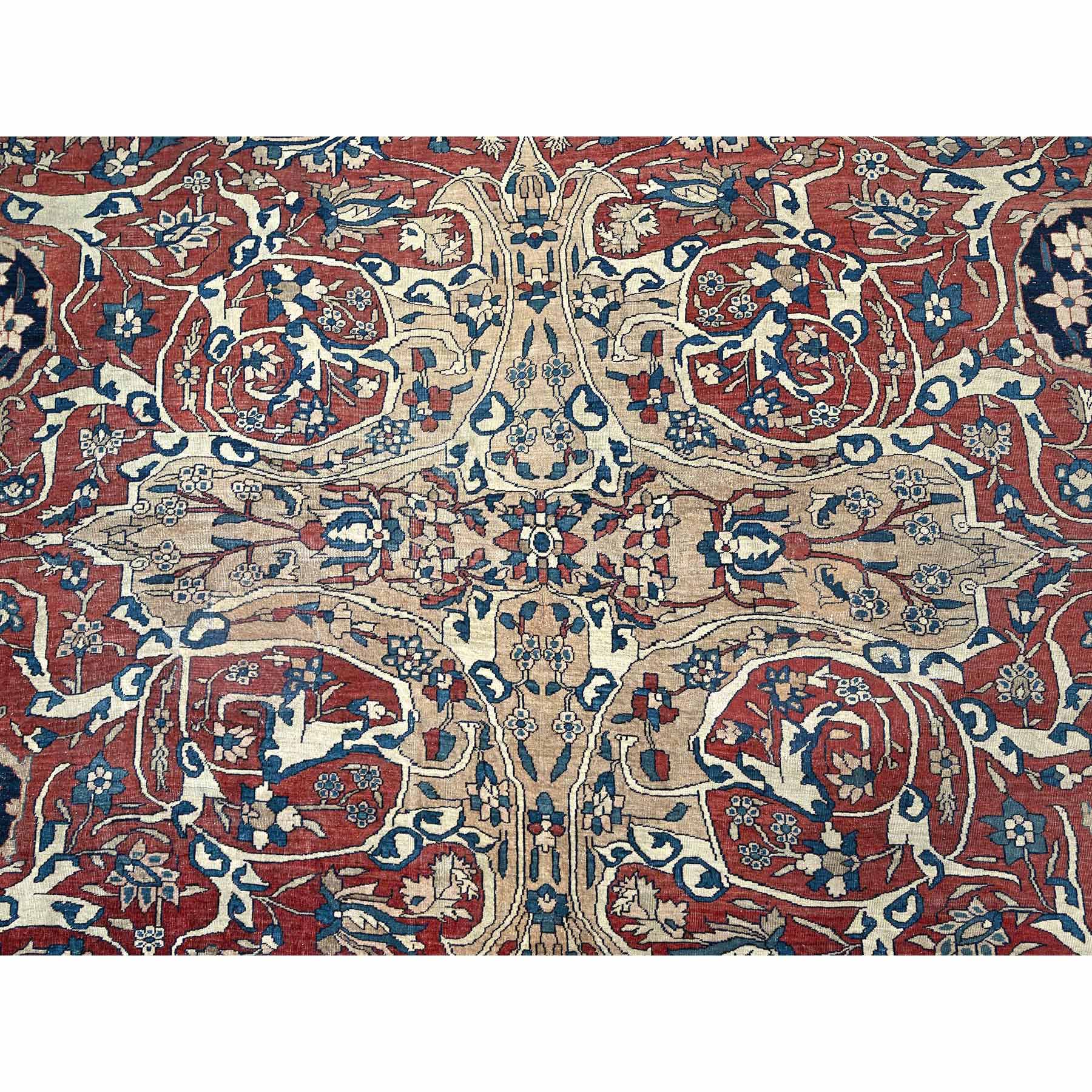 Antique-Hand-Knotted-Rug-10395