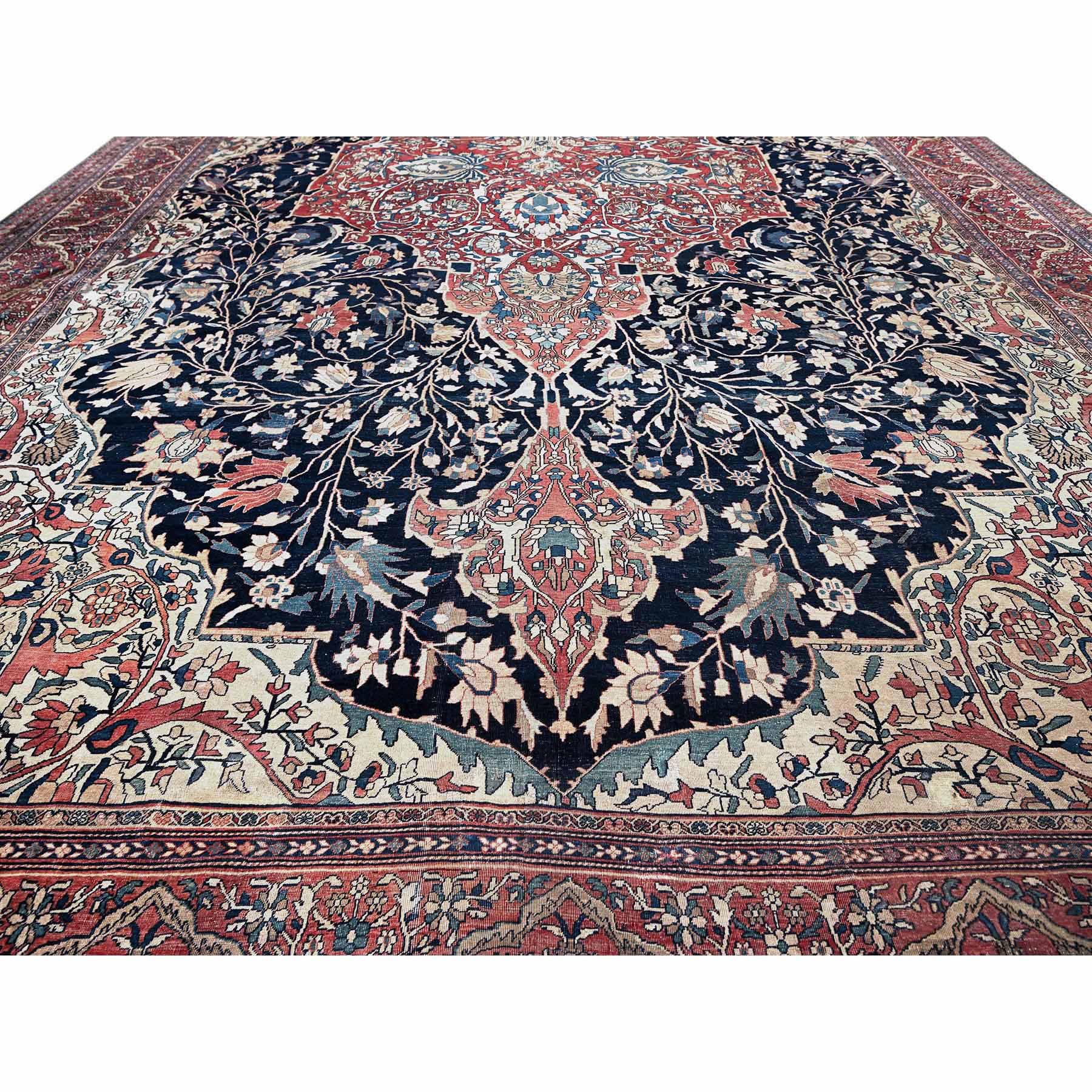 Antique-Hand-Knotted-Rug-10395