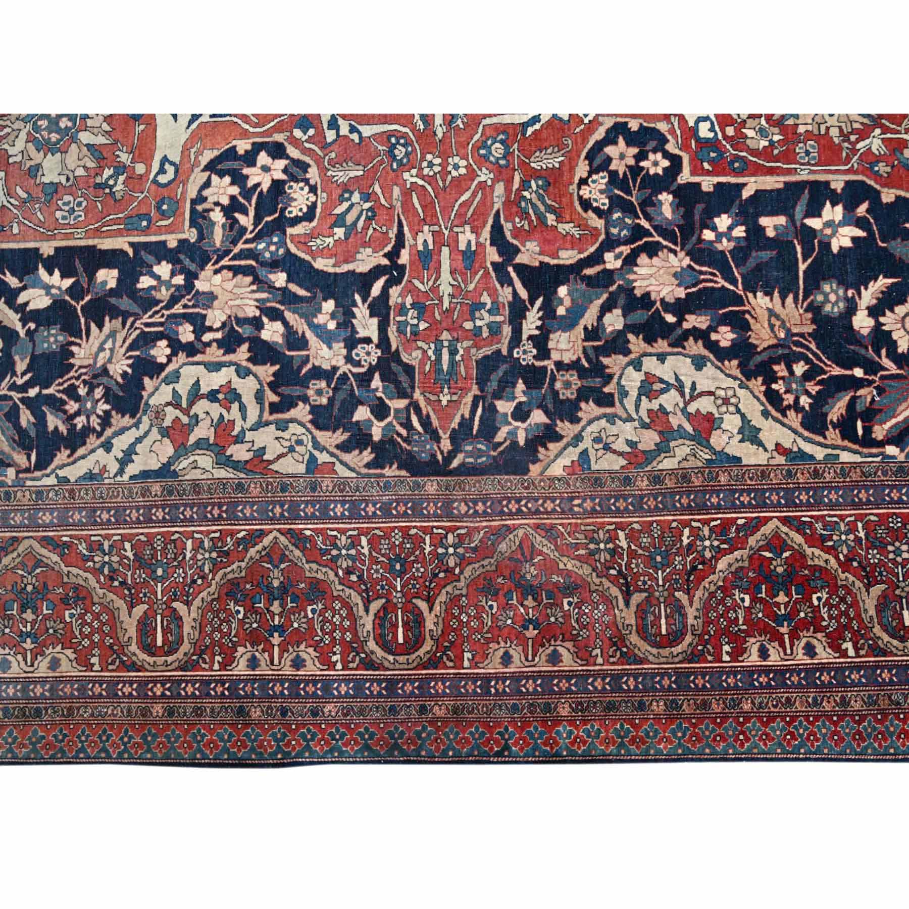 Antique-Hand-Knotted-Rug-10395