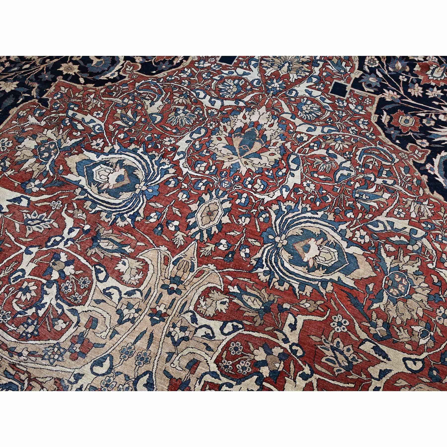Antique-Hand-Knotted-Rug-10395