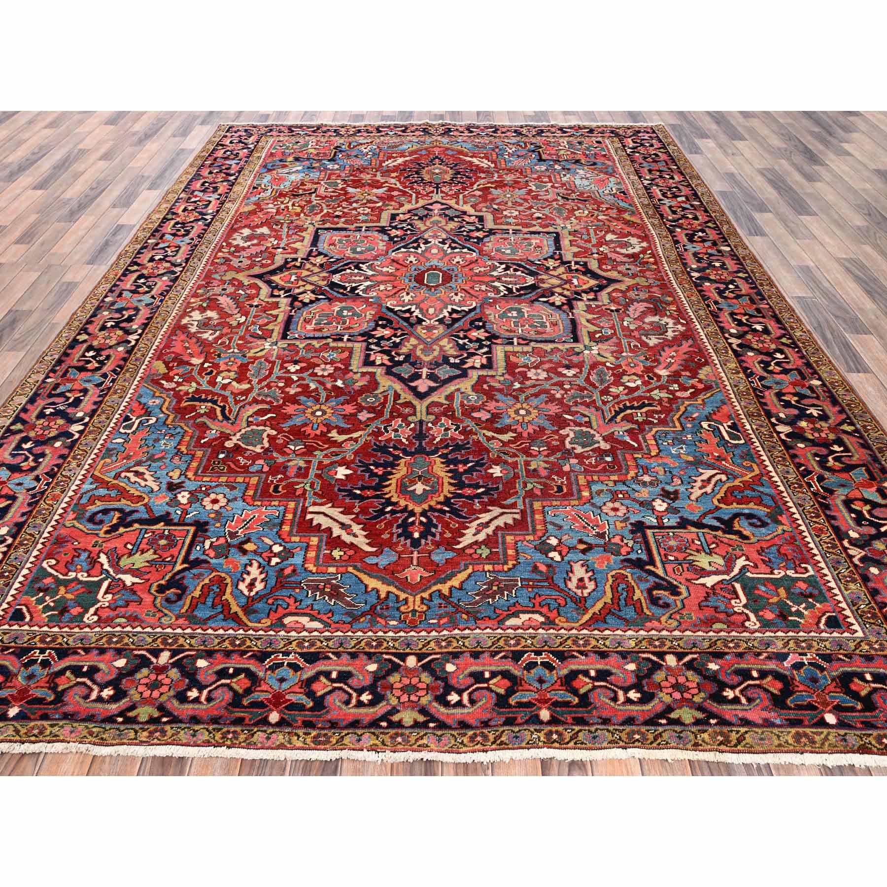 Antique-Hand-Knotted-Rug-10500