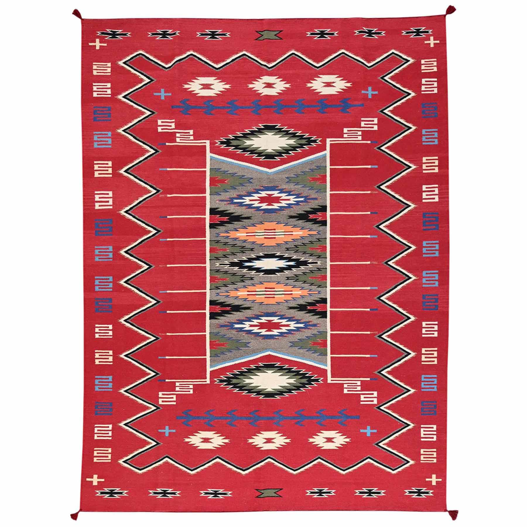 Flat-Weave-Hand-Woven-Rug-11245