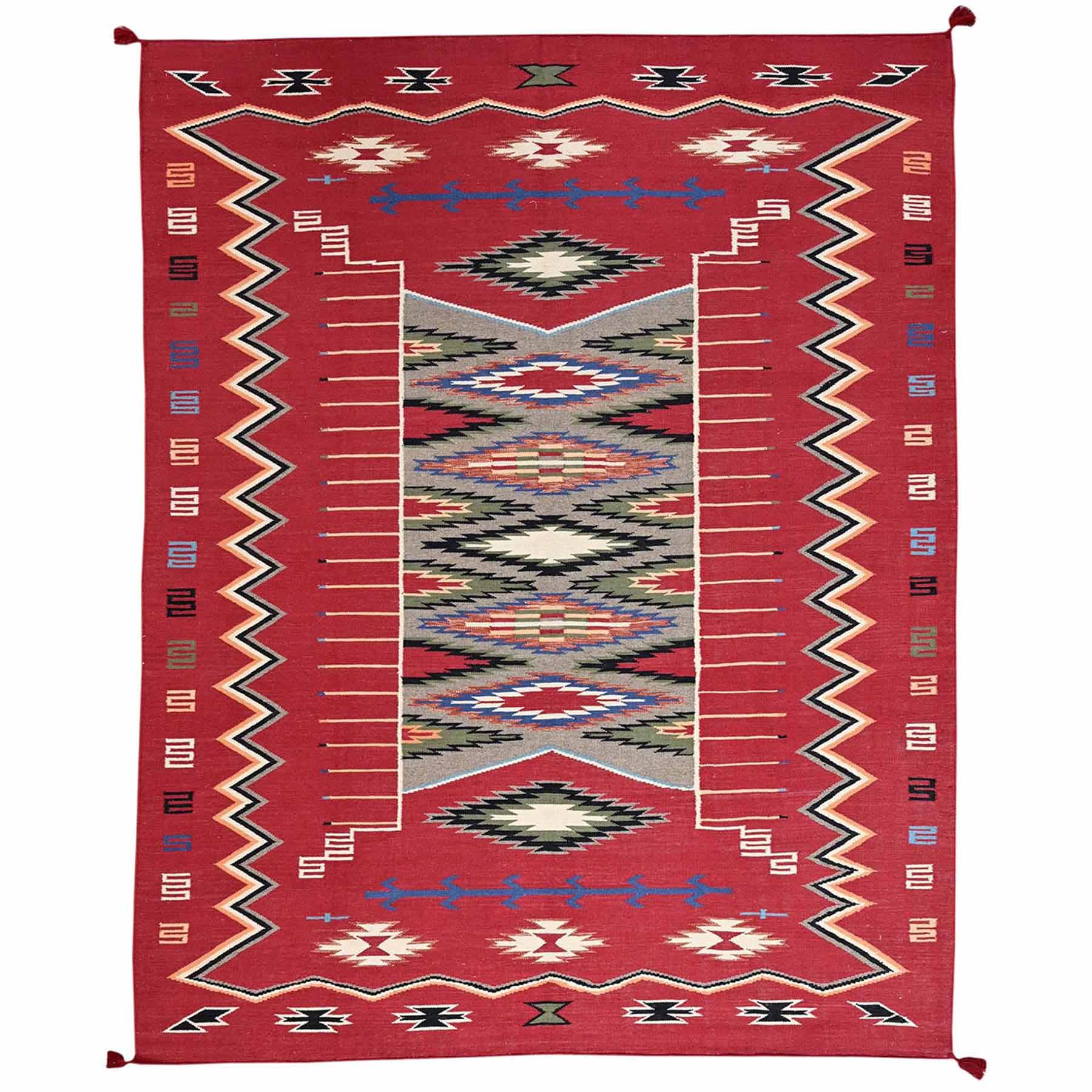 Flat-Weave-Hand-Woven-Rug-11340