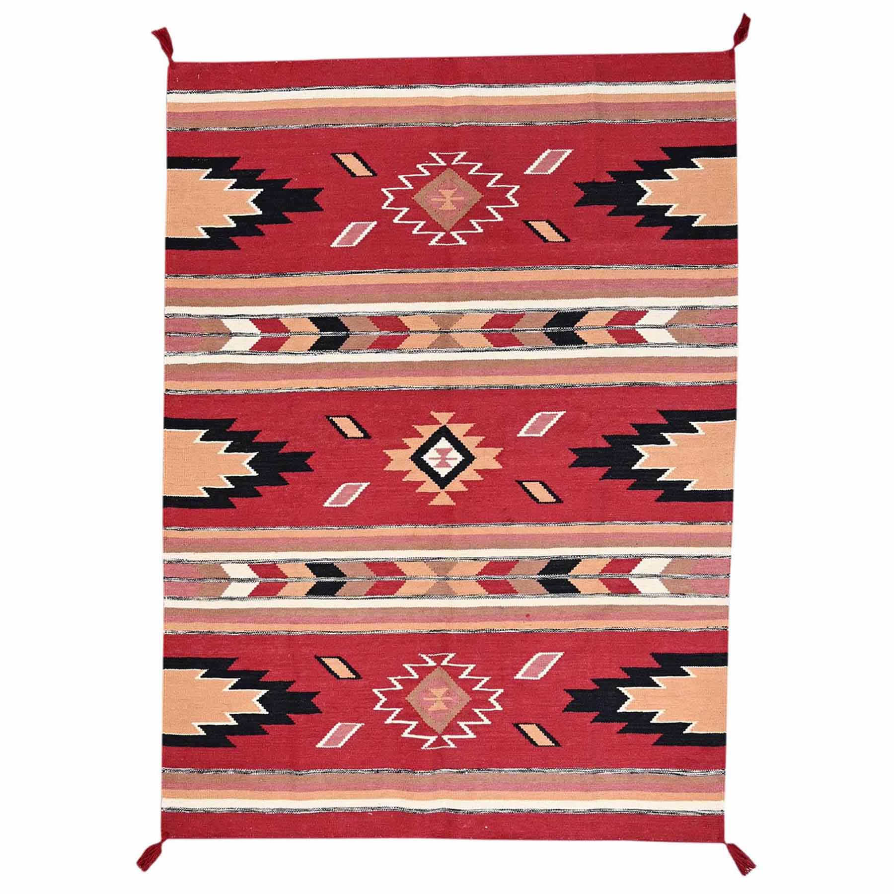 Flat-Weave-Hand-Woven-Rug-11405