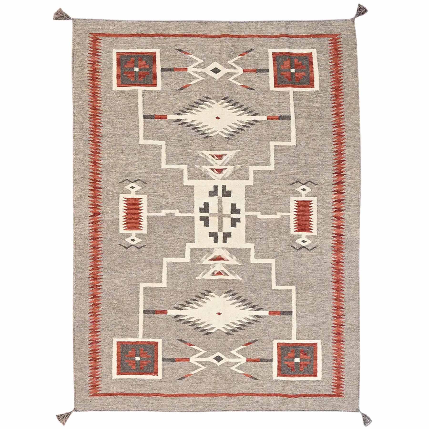 Flat-Weave-Hand-Woven-Rug-11445
