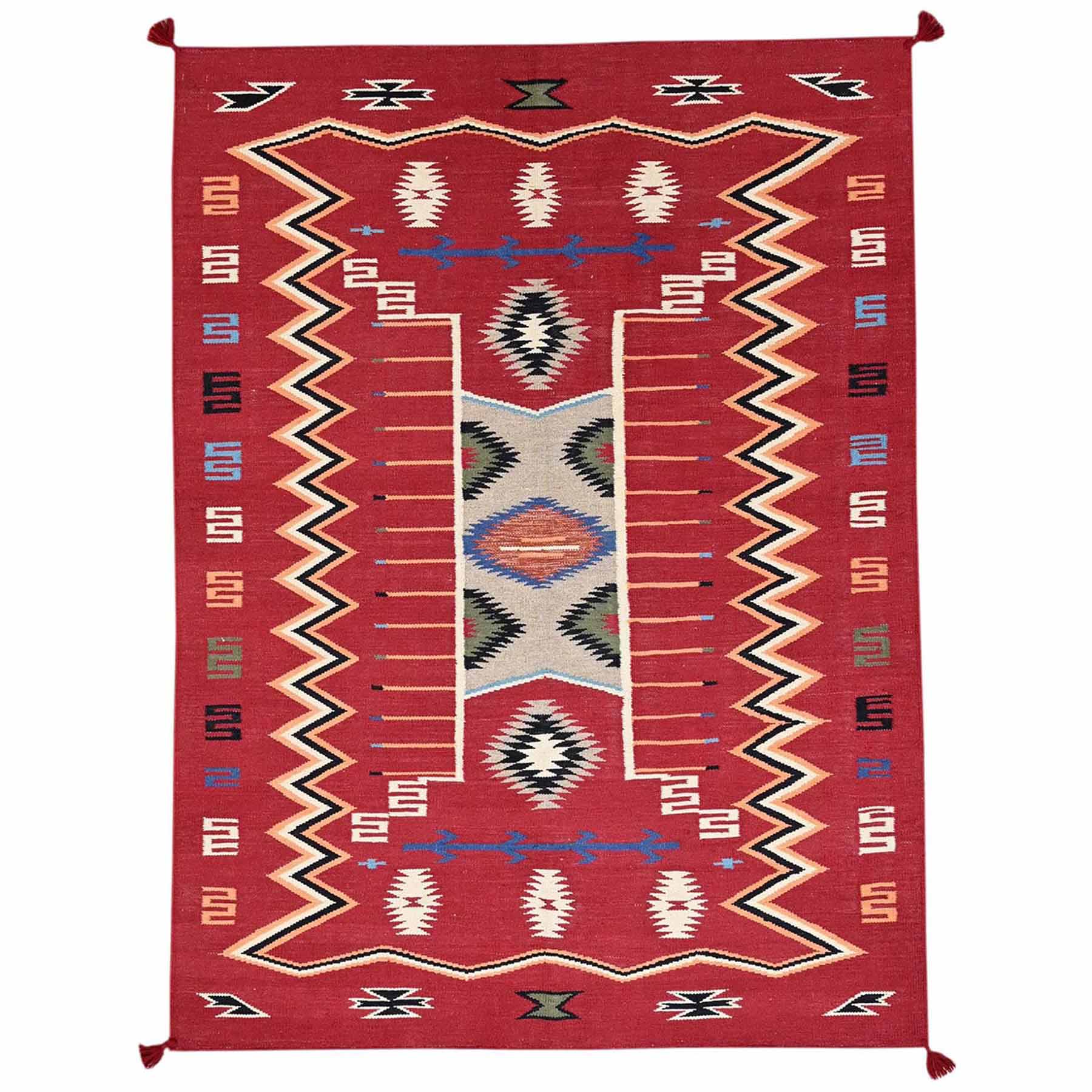 Flat-Weave-Hand-Woven-Rug-11465