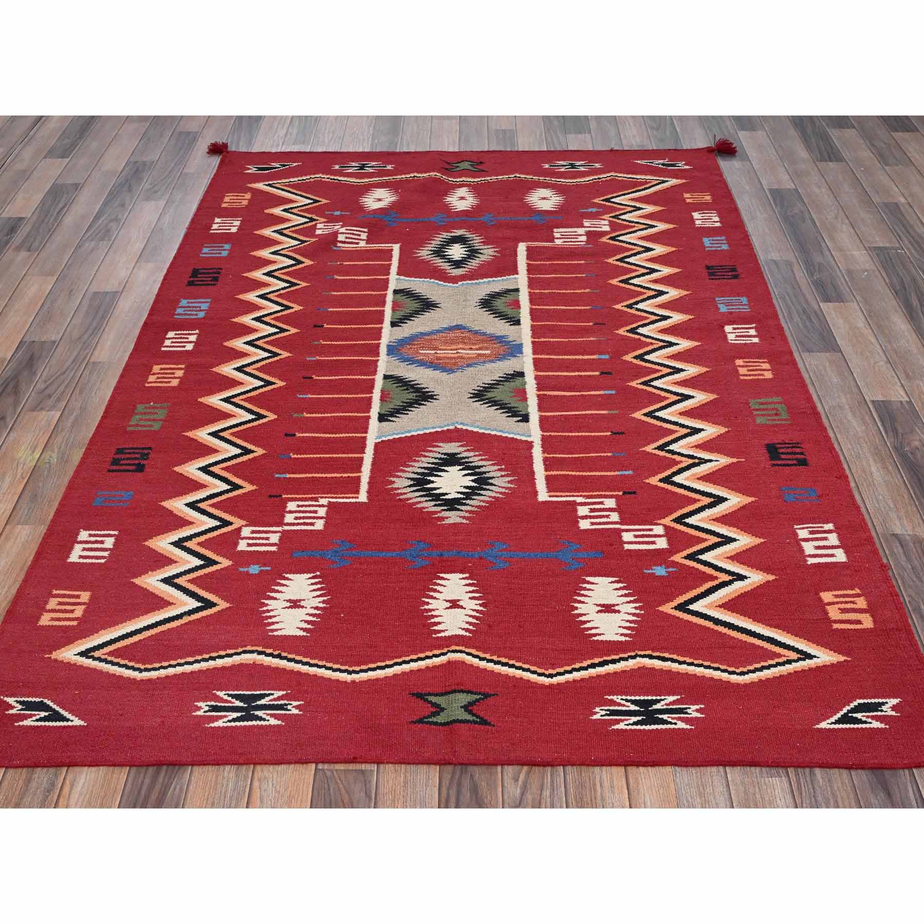 Flat-Weave-Hand-Woven-Rug-11465