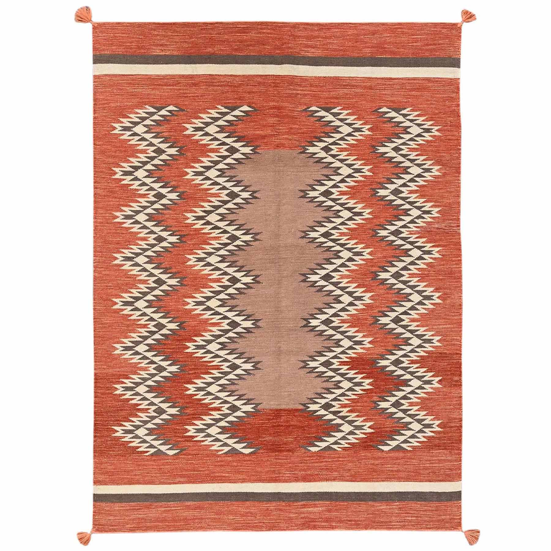 Flat-Weave-Hand-Woven-Rug-11615