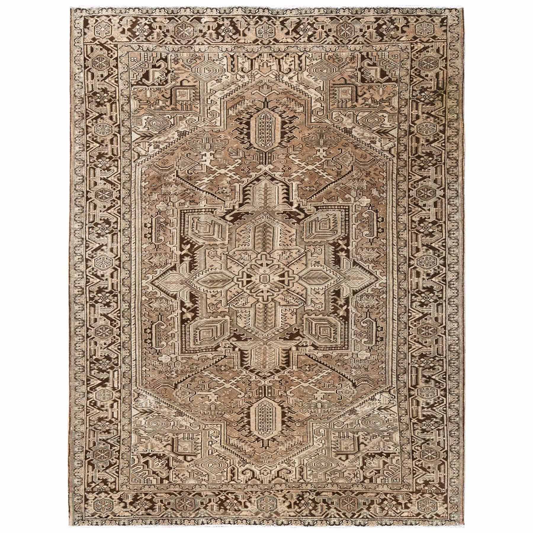 Heriz-Hand-Knotted-Rug-11715