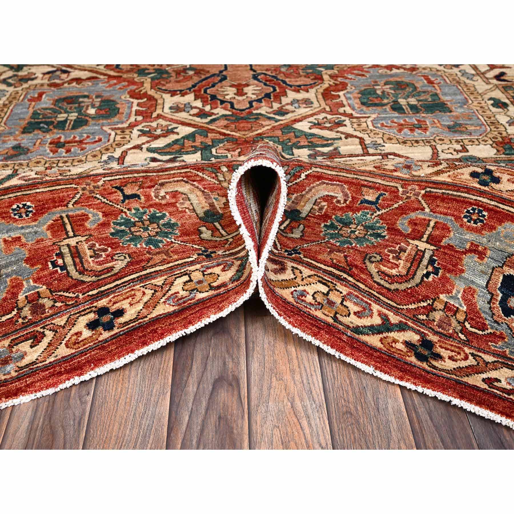 Heriz-Hand-Knotted-Rug-11725