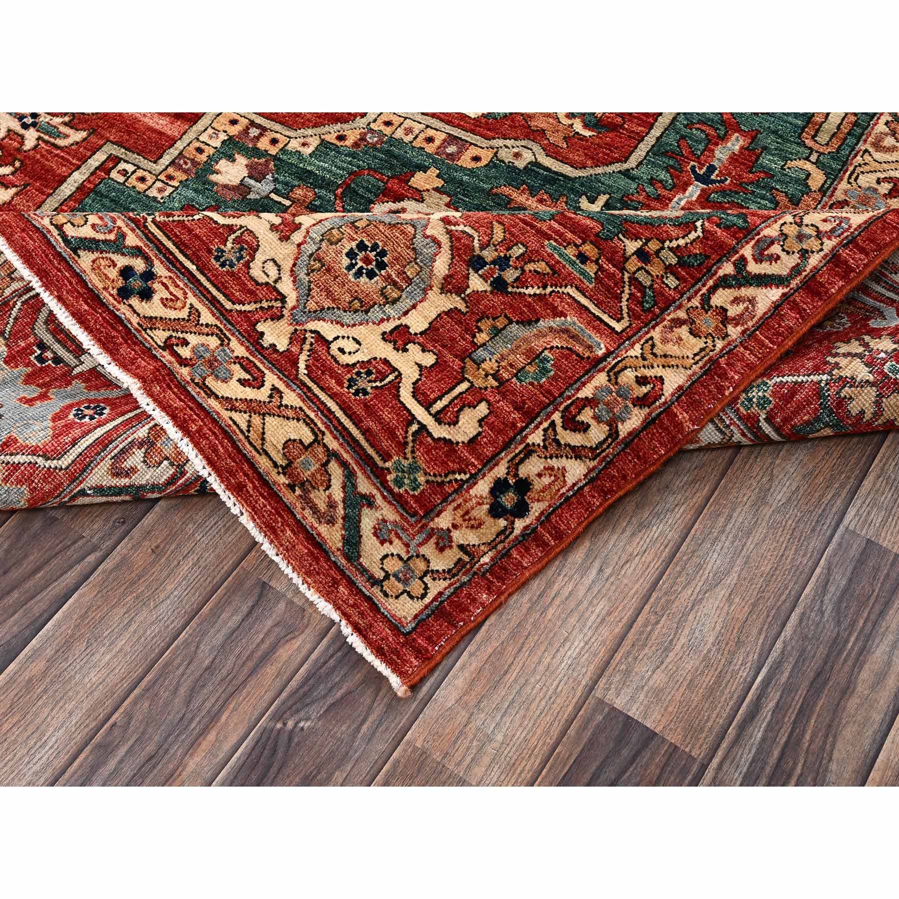 Heriz-Hand-Knotted-Rug-11725