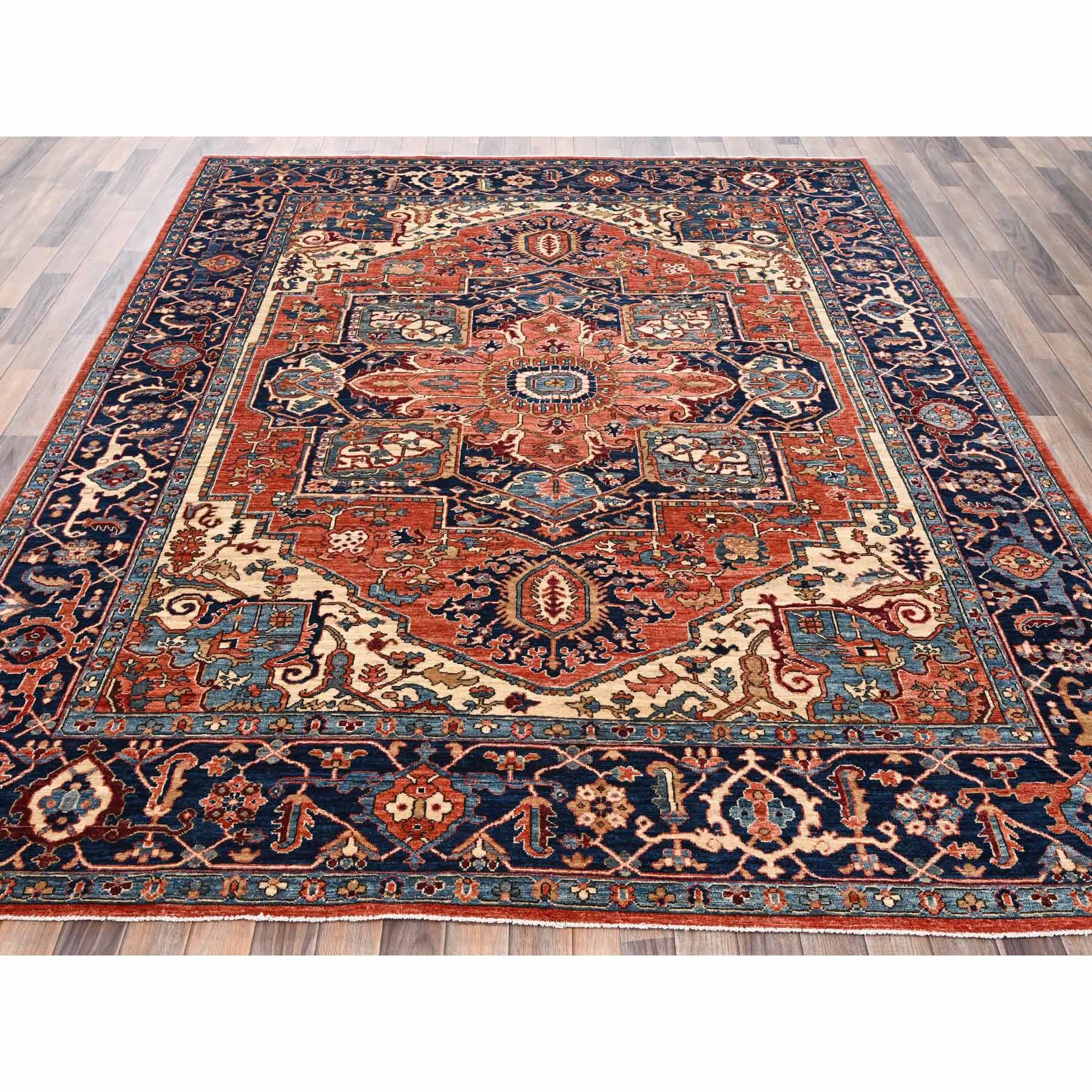 Heriz-Hand-Knotted-Rug-11740