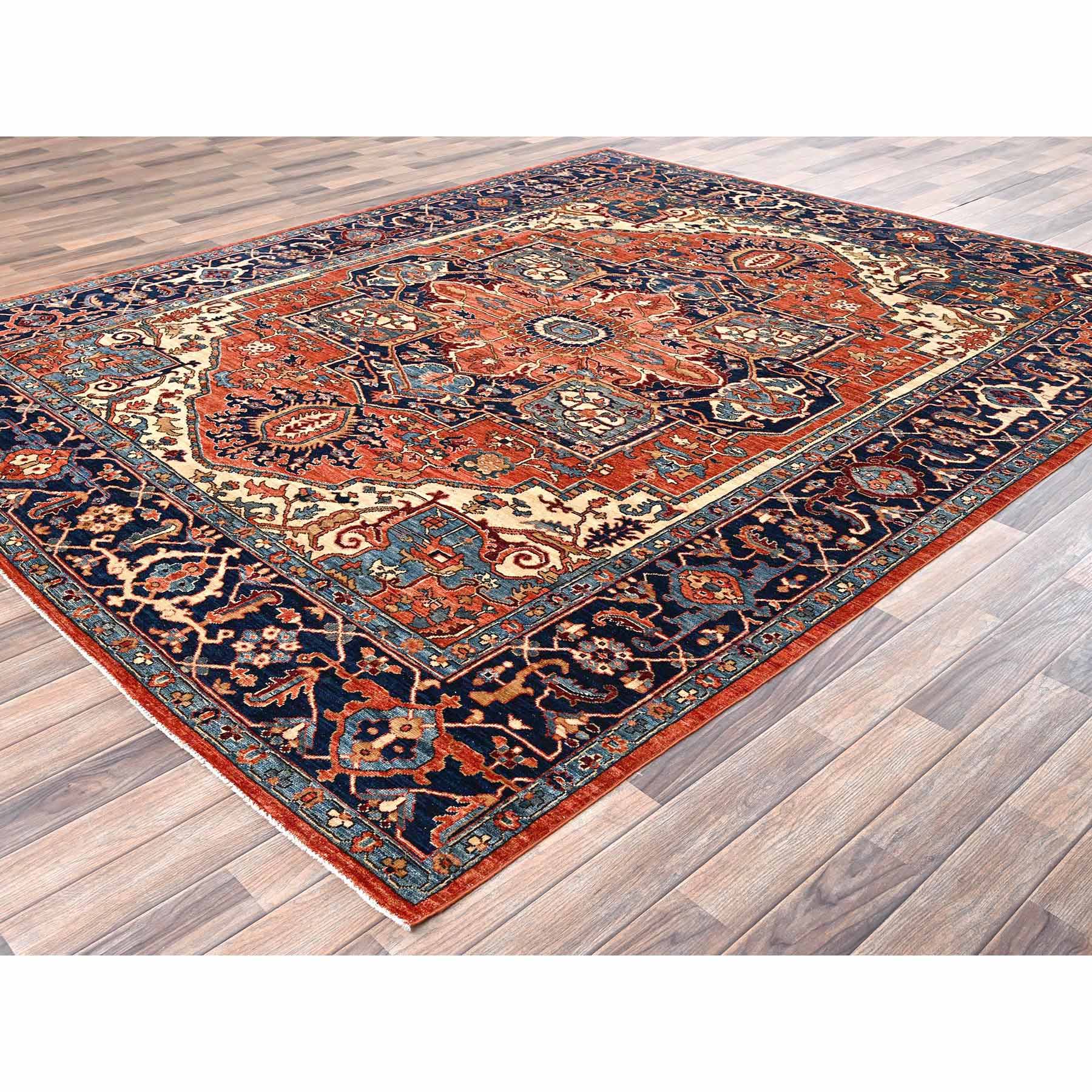 Heriz-Hand-Knotted-Rug-11740